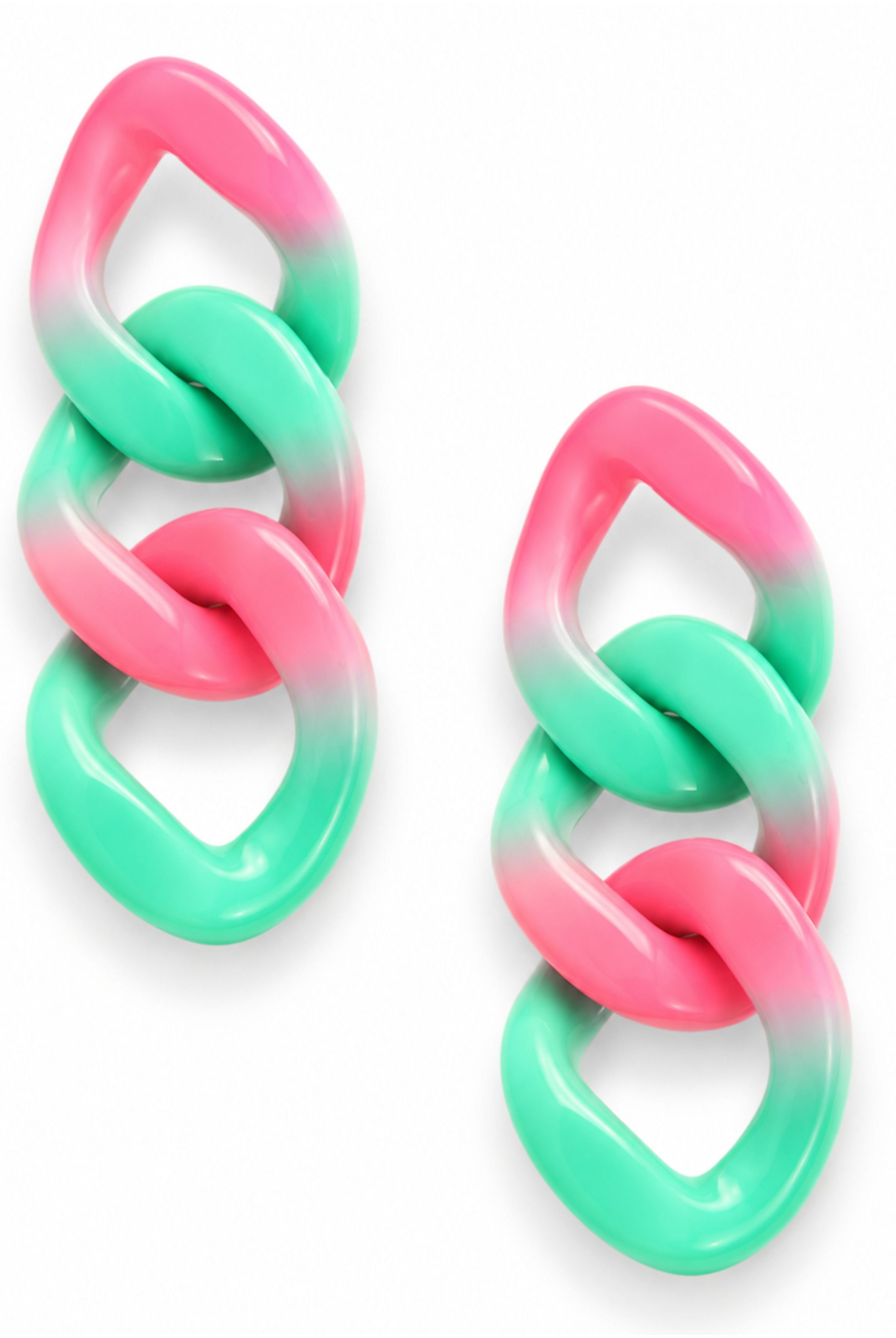 Ombre Chain Earrings-earrings-privityboutique-Privity Boutique, Women’s Fashion Boutique in Mesa, Arizona