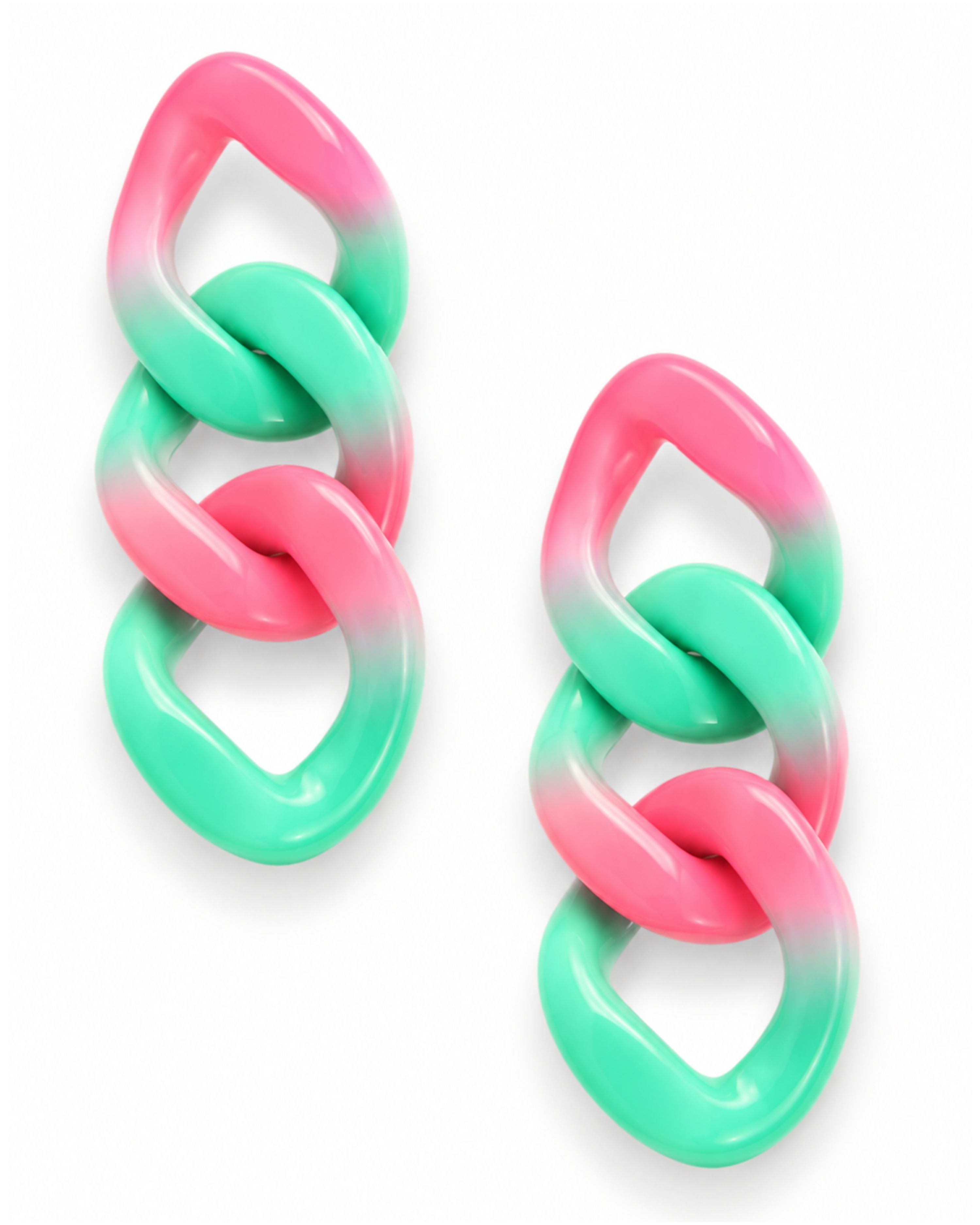 Ombre Chain Earrings-earrings-privityboutique-Privity Boutique, Women’s Fashion Boutique in Mesa, Arizona