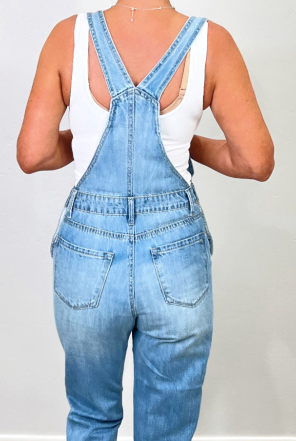 Best Yet Light Wash Overalls-overalls-privityboutique-Privity Boutique, Women’s Fashion Boutique in Mesa, Arizona