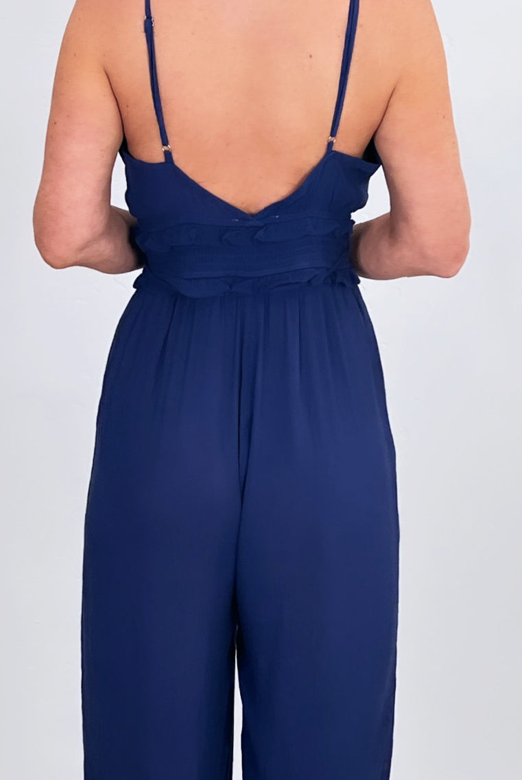 Paradise Haven Jumpsuit - Navy-Dress-privityboutique.com-Privity Boutique, Women’s Fashion Boutique in Mesa, Arizona