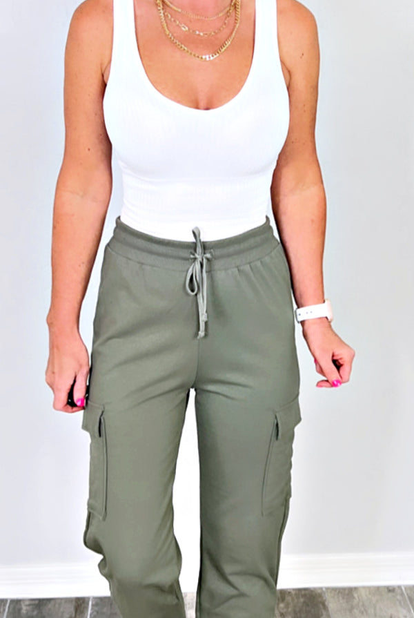 Cargo Pocket Joggers-cargo pocket jogger joggers-privityboutique.com-Privity Boutique, Women’s Fashion Boutique in Mesa, Arizona