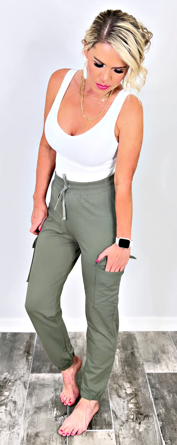 Cargo Pocket Joggers-cargo pocket jogger joggers-privityboutique.com-Privity Boutique, Women’s Fashion Boutique in Mesa, Arizona
