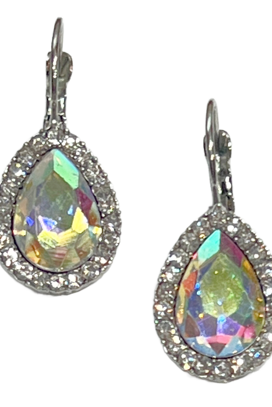 Simply Radiant Rhinestone Earrings-earrings-privityboutique.com-Privity Boutique, Women’s Fashion Boutique in Mesa, Arizona