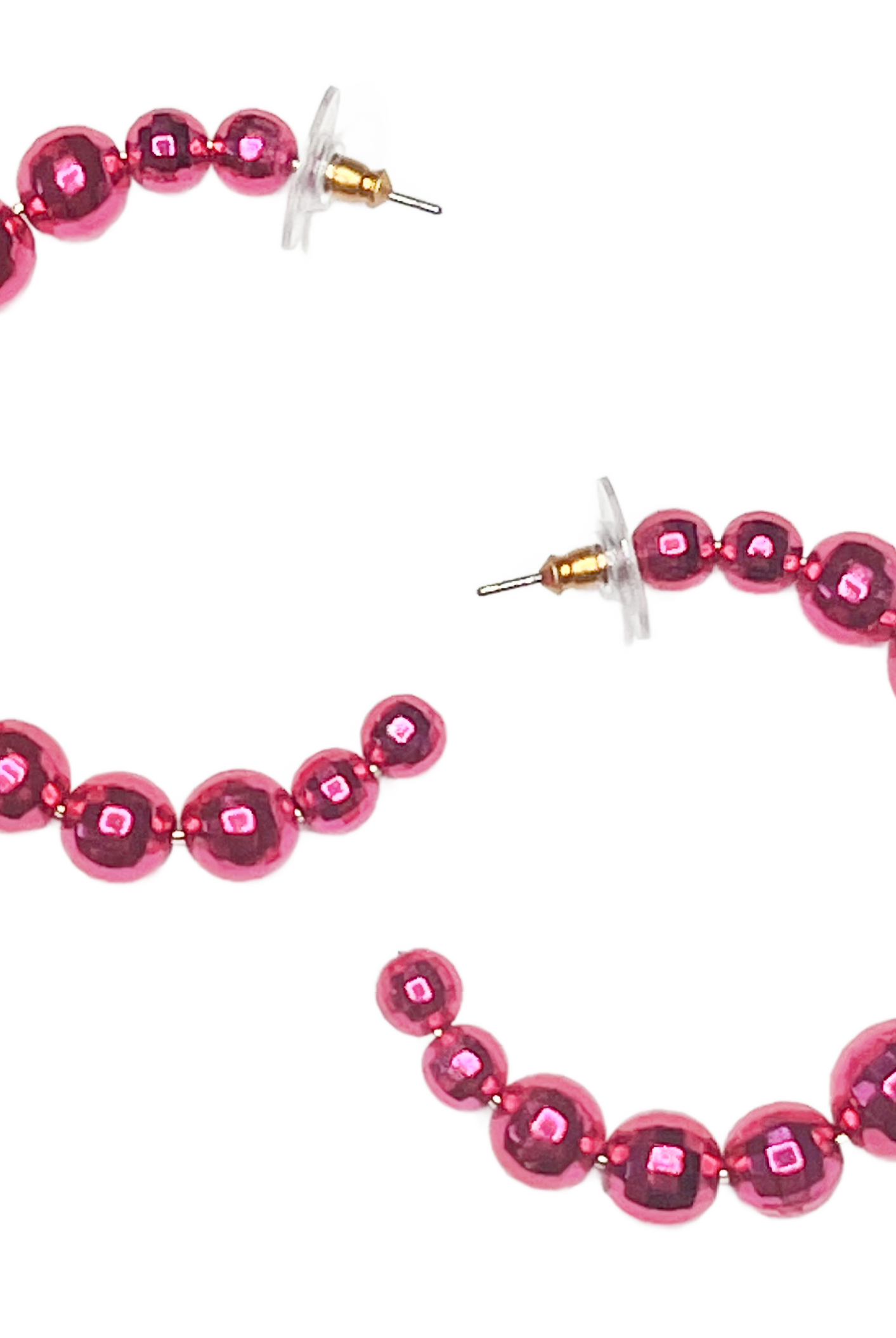 Disco Ball Hoop Earrings-privityboutique-Privity Boutique, Women’s Fashion Boutique in Mesa, Arizona