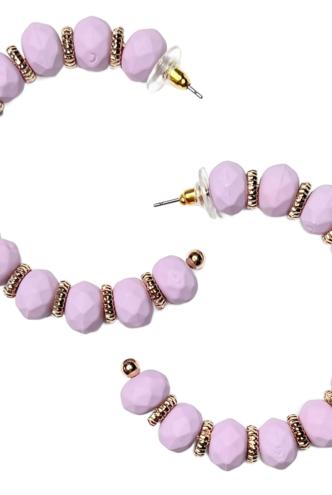 Beaded Hoop Earrings-earrings-privityboutique-Privity Boutique, Women’s Fashion Boutique in Mesa, Arizona