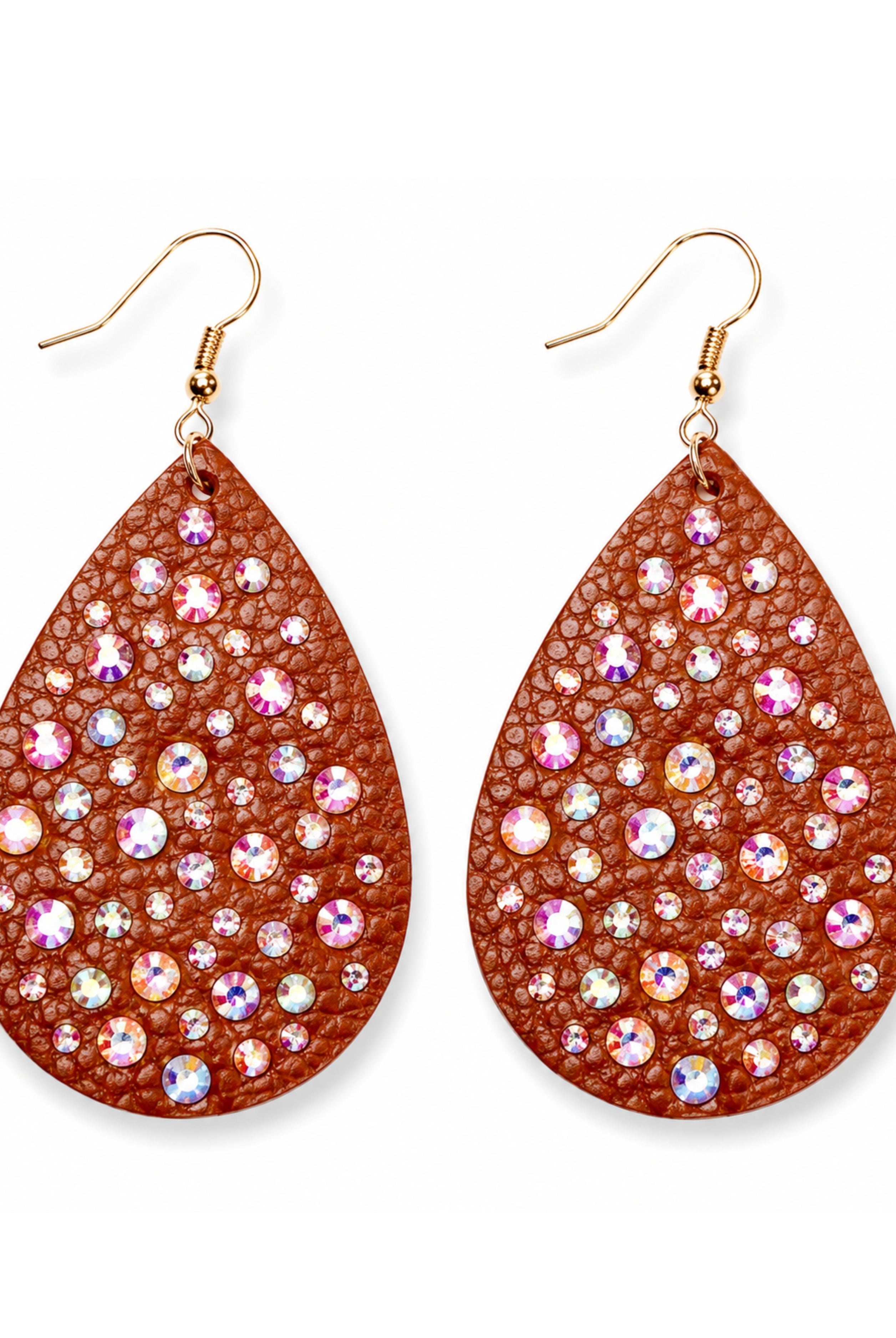 Leather Drop Earrings - Multiple Colors-earrings-privityboutique-Privity Boutique, Women’s Fashion Boutique in Mesa, Arizona