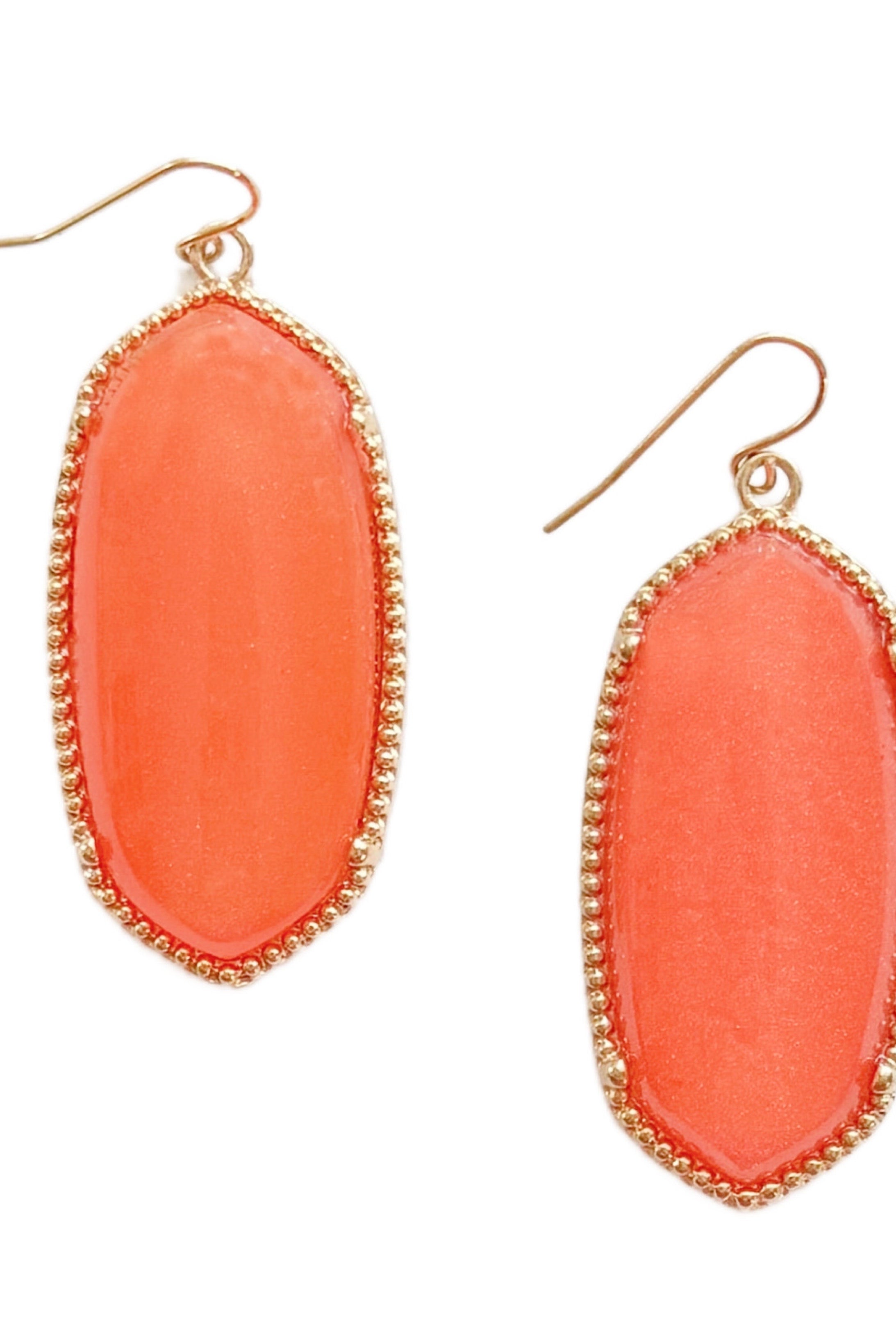 Coral Drop Earrings-Earrings-privityboutique-Privity Boutique, Women’s Fashion Boutique in Mesa, Arizona