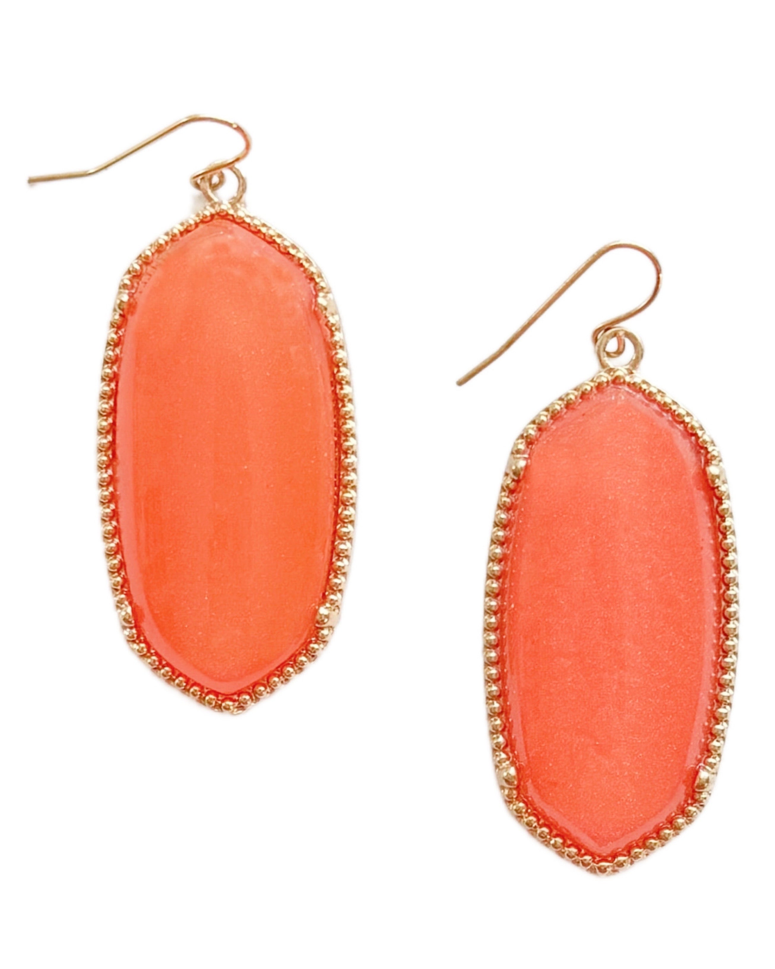 Coral Drop Earrings-Earrings-privityboutique-Privity Boutique, Women’s Fashion Boutique in Mesa, Arizona