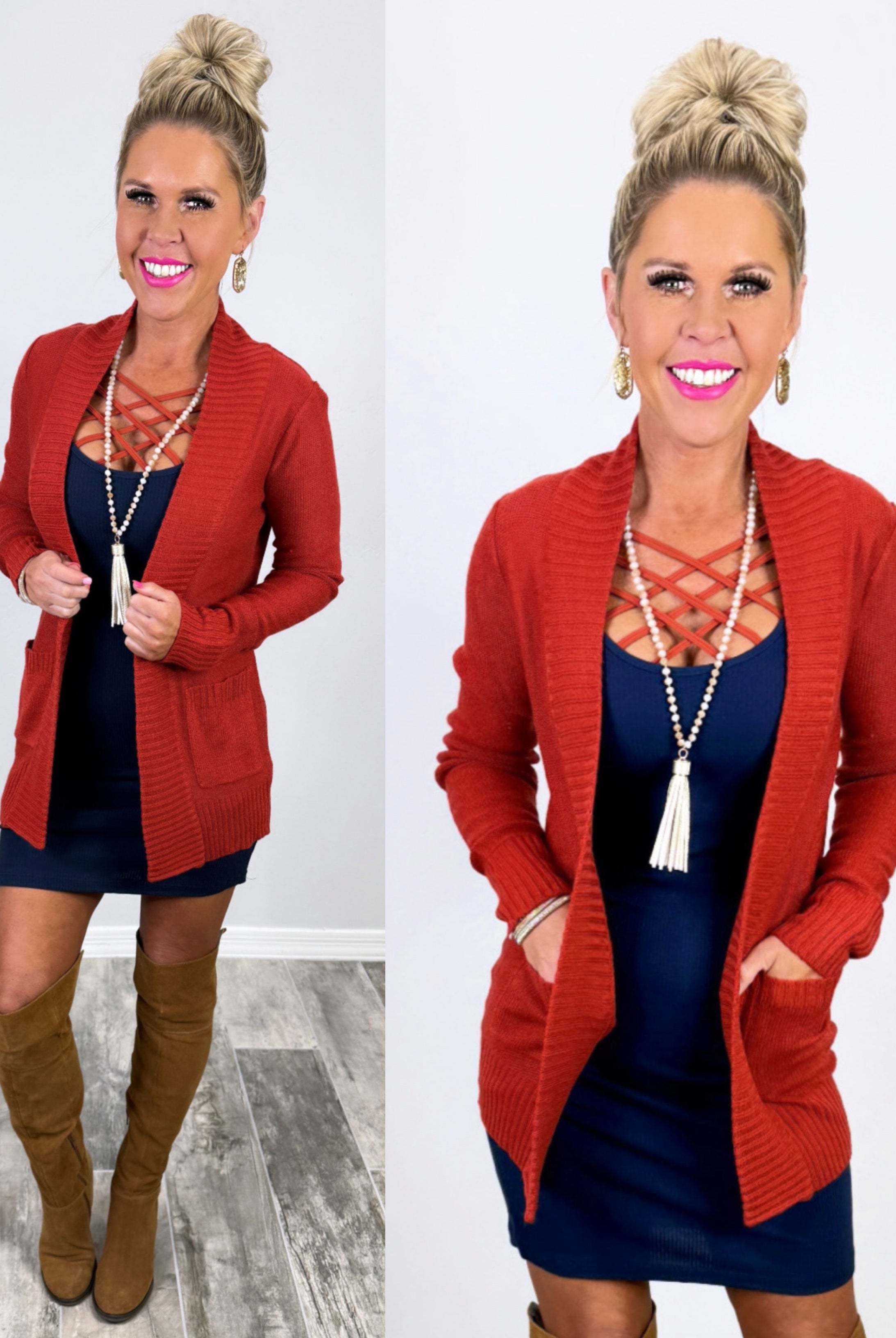 Basic Ribbed Tank Dress - Navy-Dress-privityboutique.com-Privity Boutique, Women’s Fashion Boutique in Mesa, Arizona