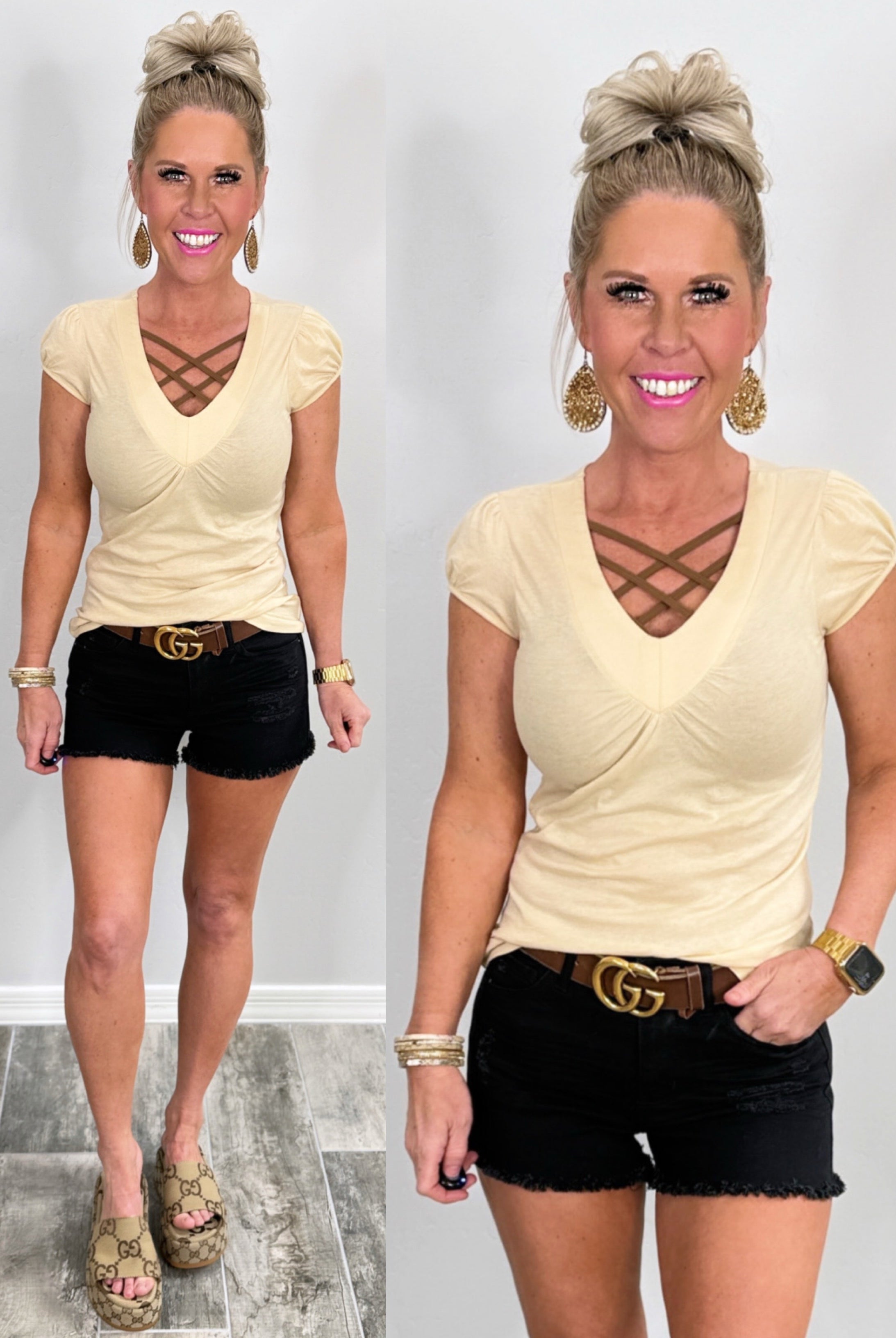 Under the Radar Black Shorts-shorts-privityboutique.com-Privity Boutique, Women’s Fashion Boutique in Mesa, Arizona