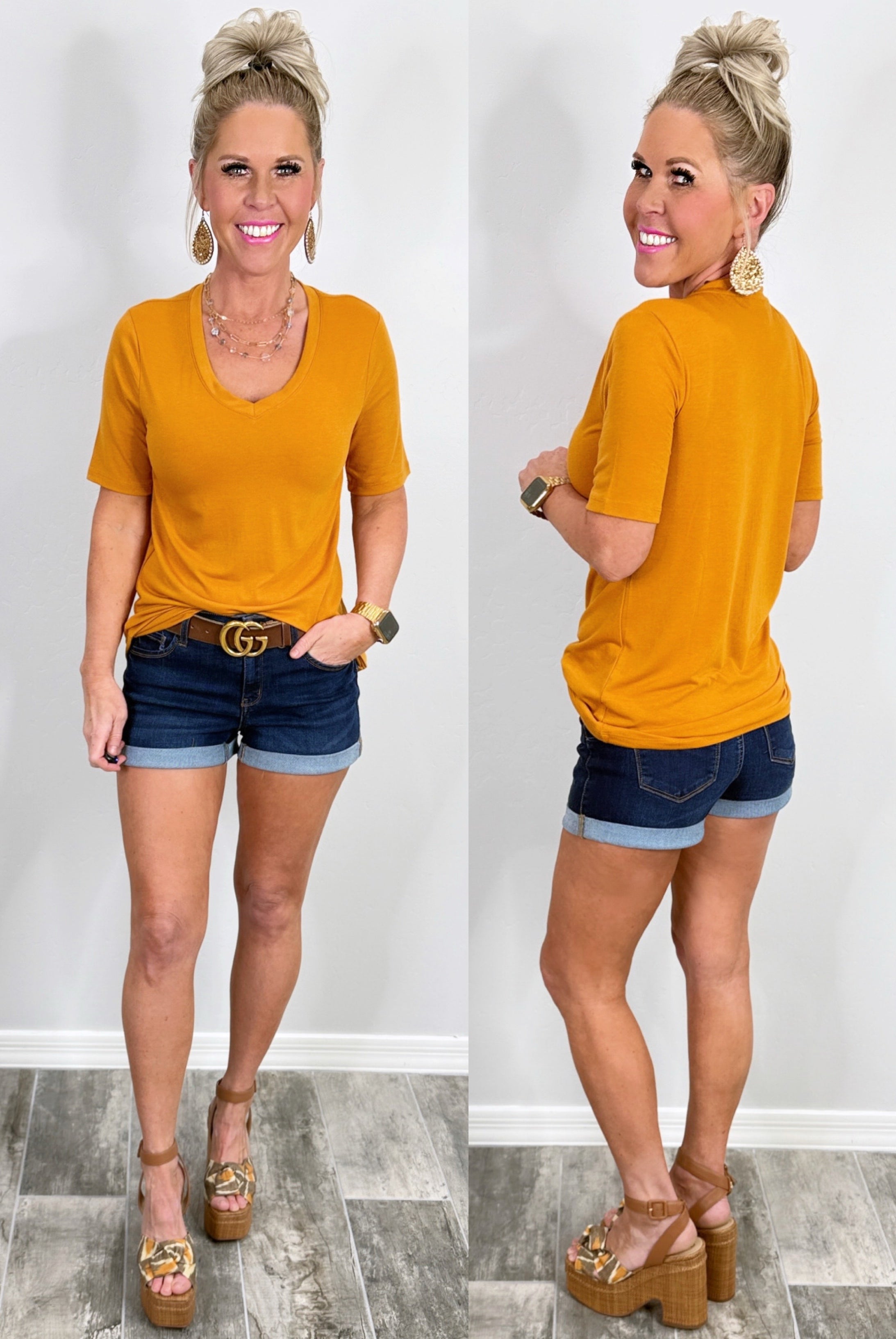 Not Your Boyfriends Tee - Mustard-bandeau-privityboutique-Privity Boutique, Women’s Fashion Boutique in Mesa, Arizona
