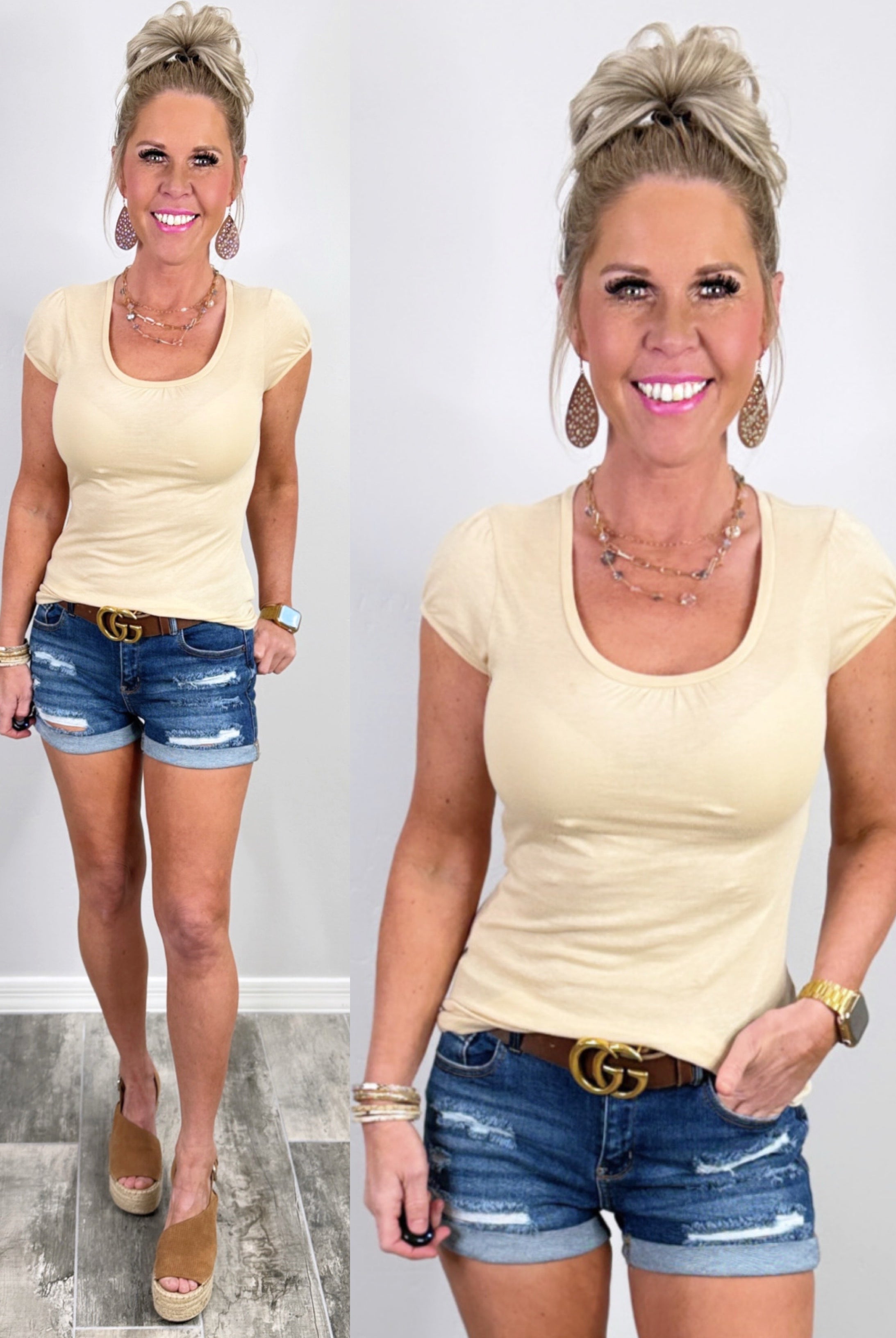 Nude Scoop Neck Top-Top-privityboutique-Privity Boutique, Women’s Fashion Boutique in Mesa, Arizona