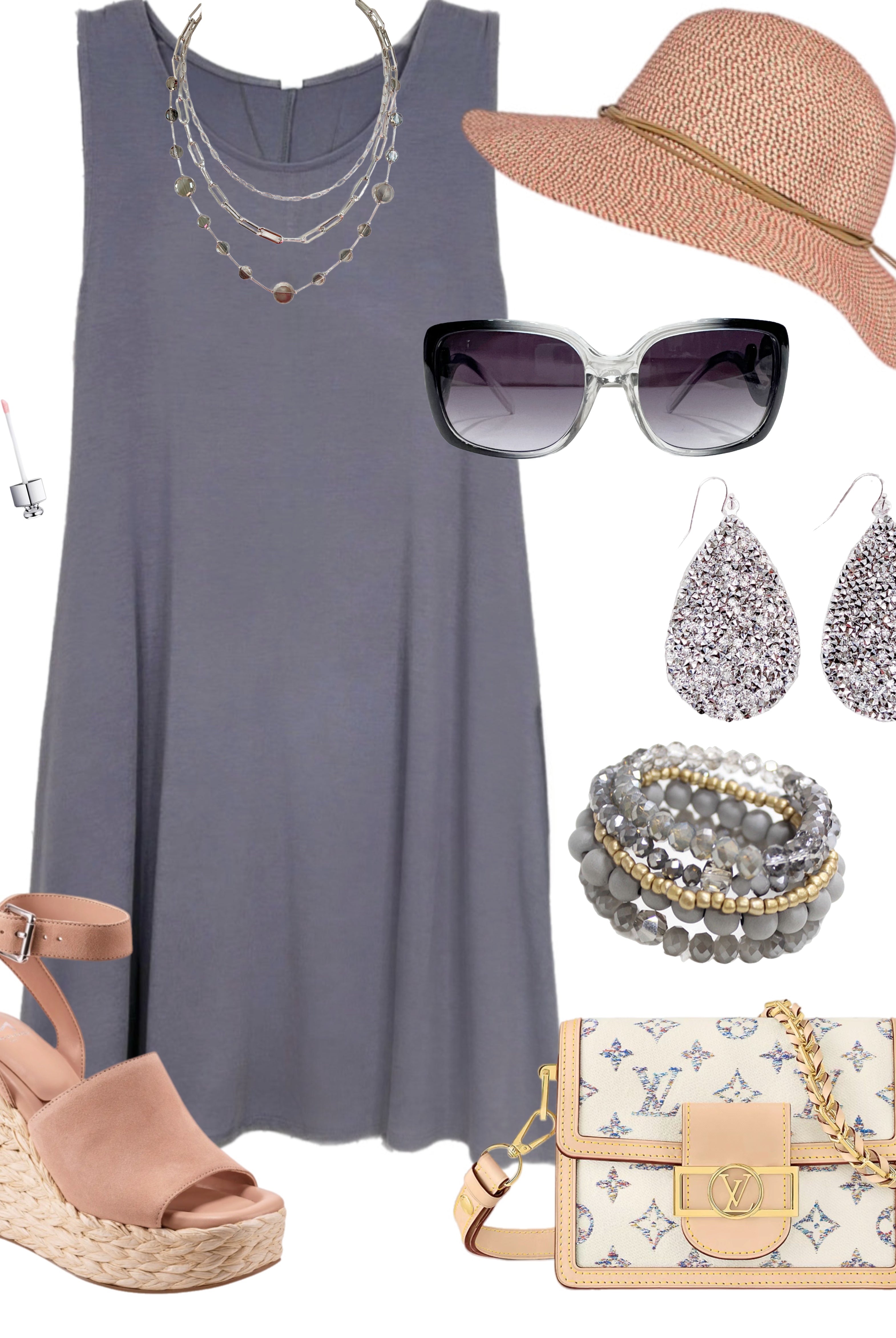 Basic Pocket Tank Dress - Grey-Dress-privityboutique.com-Privity Boutique, Women’s Fashion Boutique in Mesa, Arizona