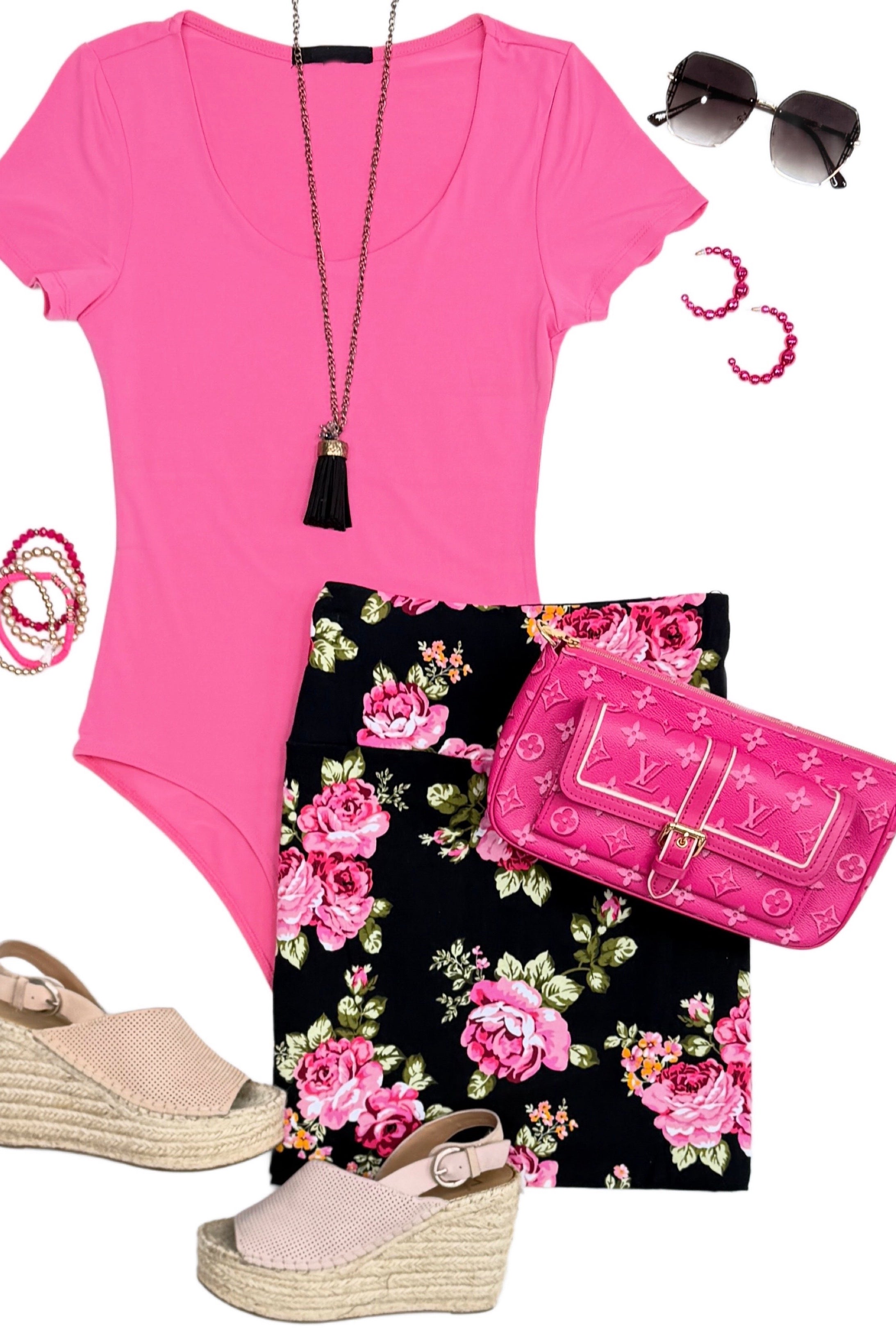 Sassy Stuff Floral Skirt-Dress-privityboutique.com-Privity Boutique, Women’s Fashion Boutique in Mesa, Arizona