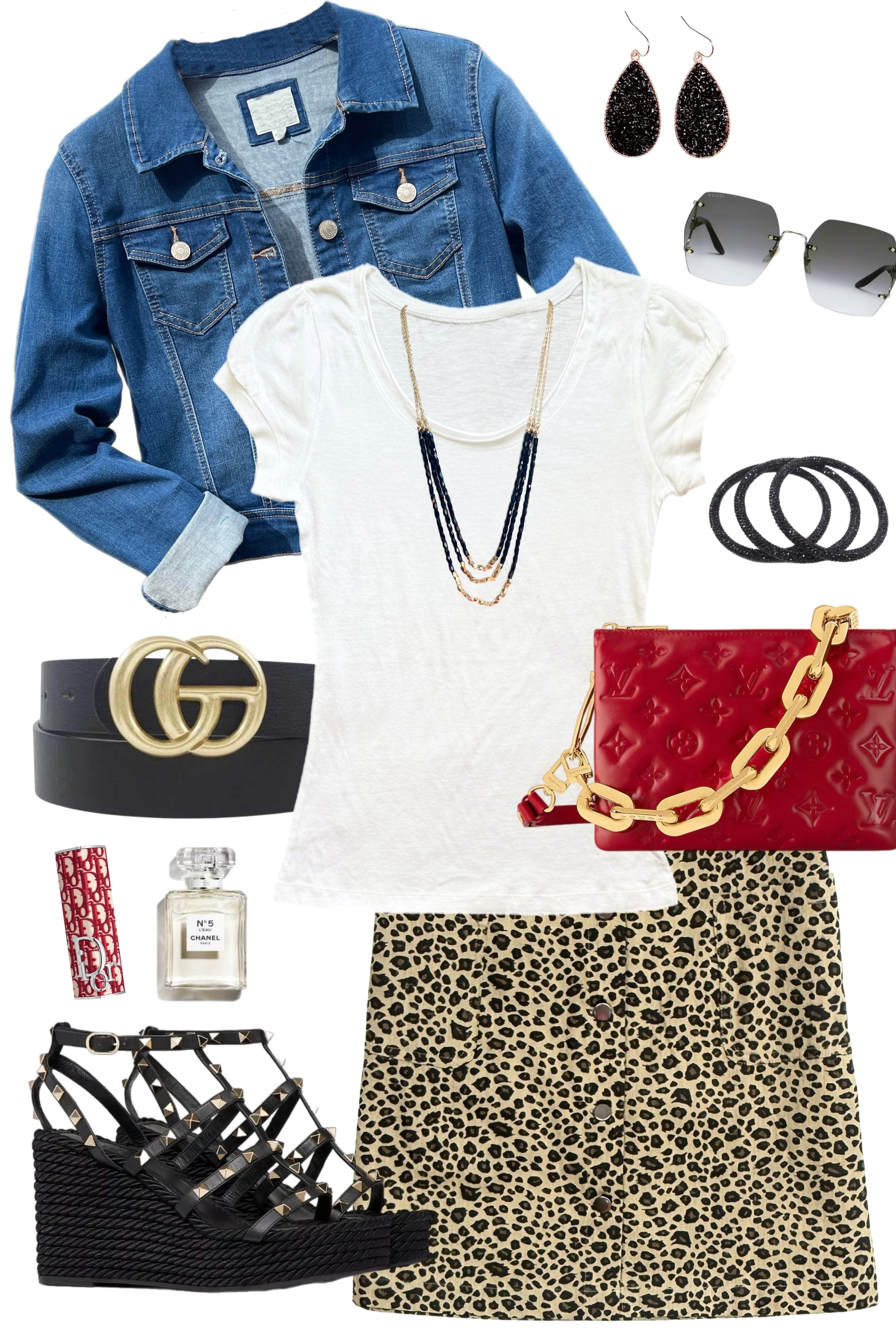 Animal Print Button Front Skirt-Skirt-privityboutique.com-Privity Boutique, Women’s Fashion Boutique in Mesa, Arizona