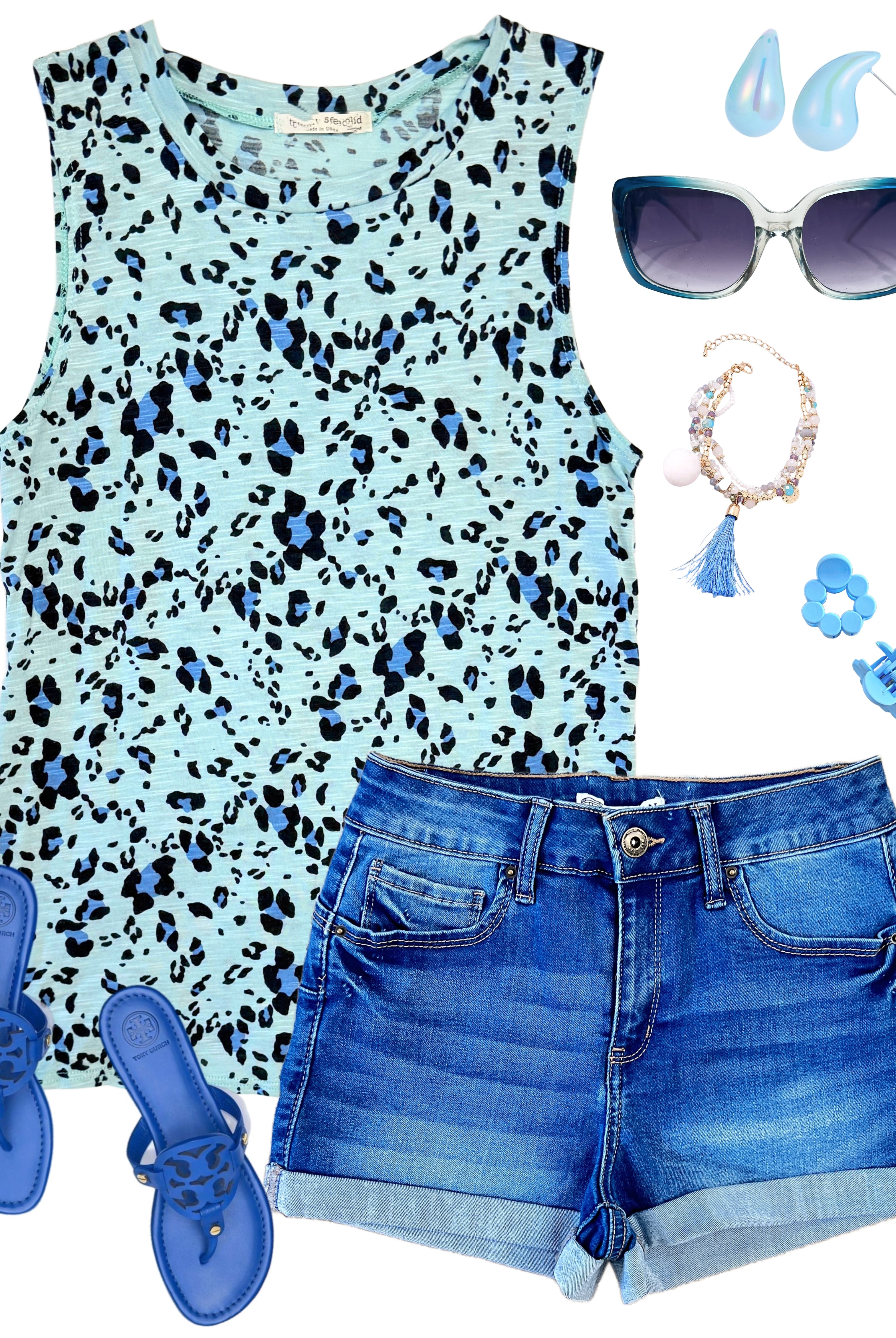 No More Blues Leopard Tank Top-Top-privityboutique.com-Privity Boutique, Women’s Fashion Boutique in Mesa, Arizona