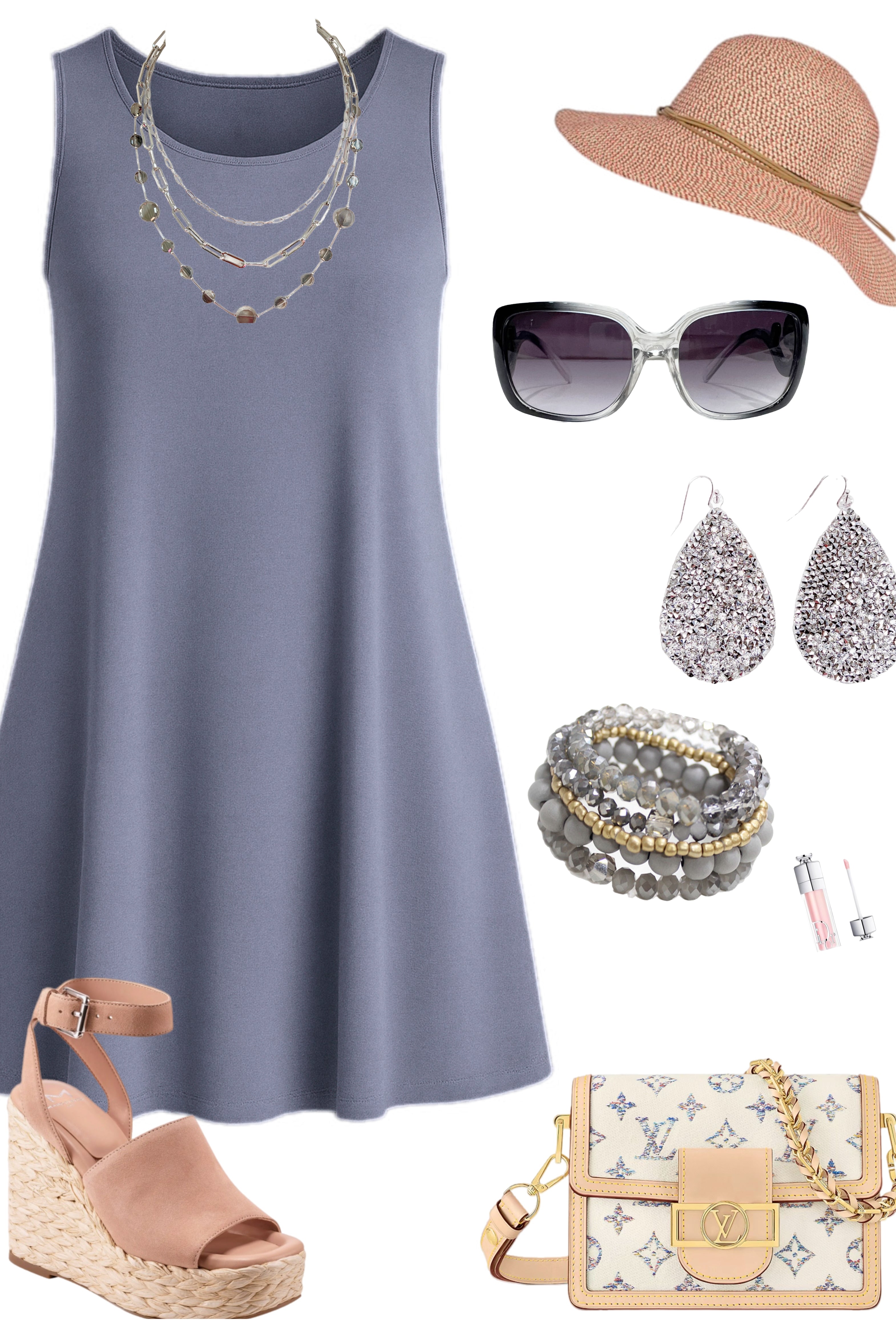 Basic Pocket Tank Dress - Grey-Dress-privityboutique.com-Privity Boutique, Women’s Fashion Boutique in Mesa, Arizona