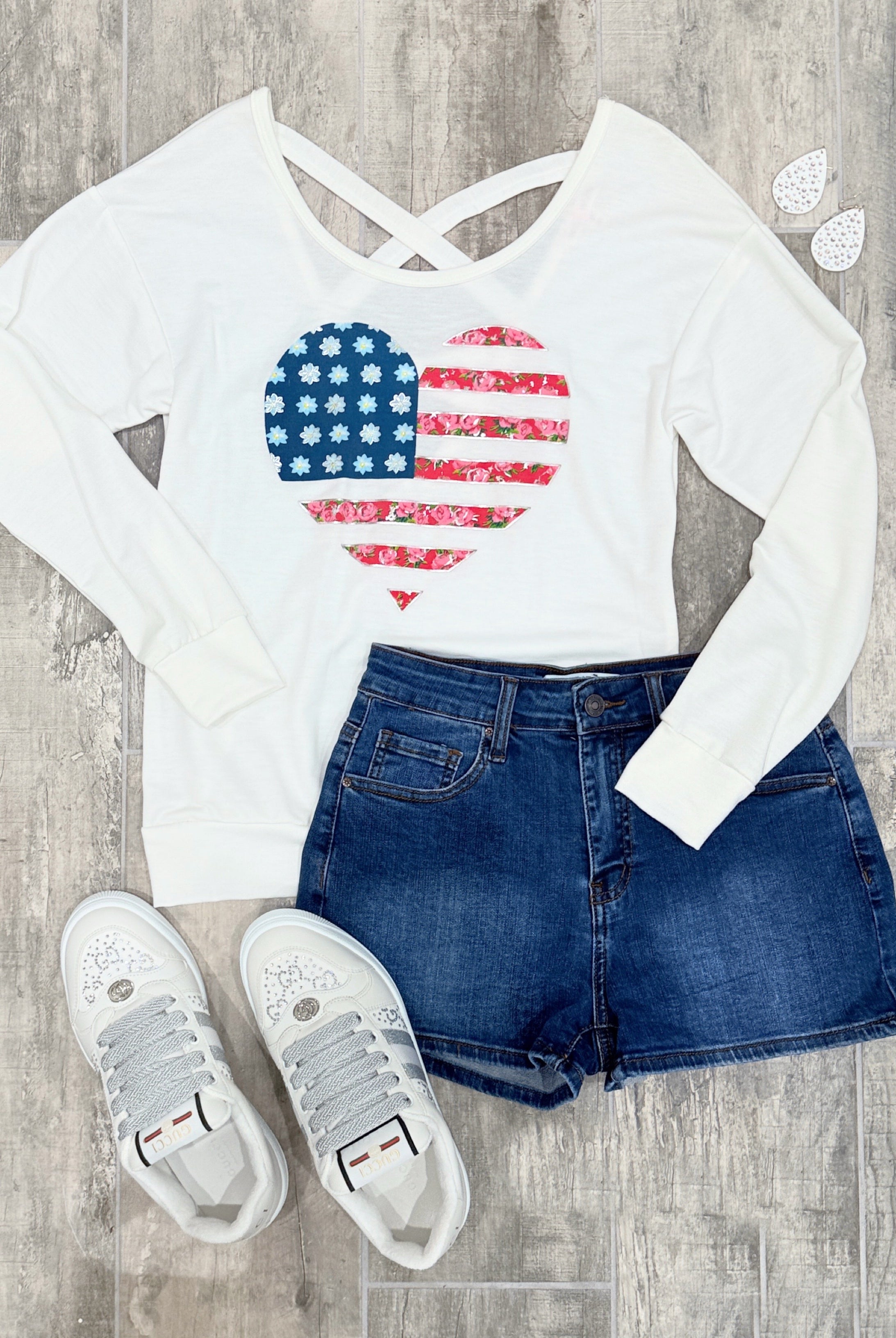 Love America Cross Back Top-bandeau-privityboutique-Privity Boutique, Women’s Fashion Boutique in Mesa, Arizona