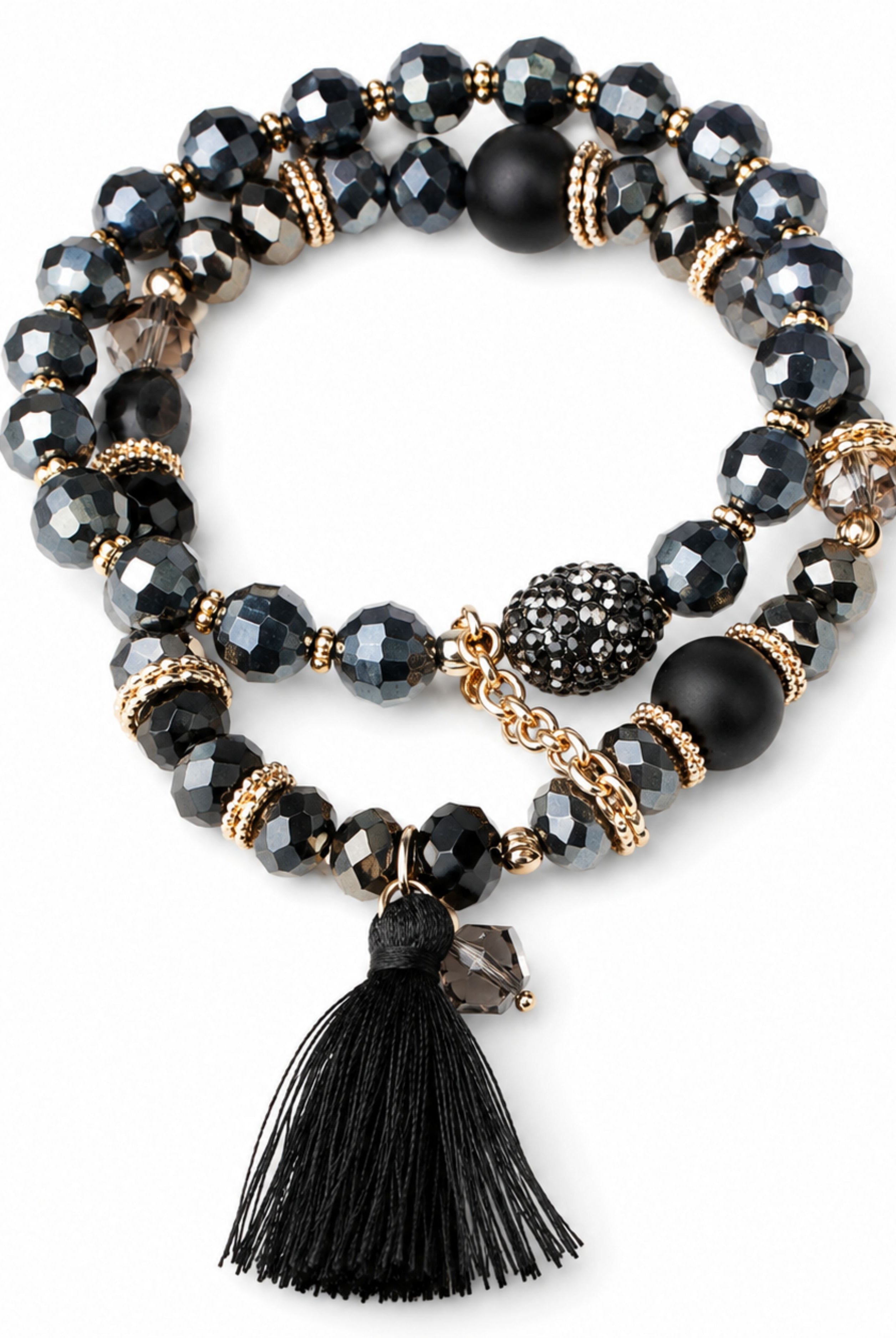 Doing the Most Bracelet - Black-Bracelet-privityboutique.com-Privity Boutique, Women’s Fashion Boutique in Mesa, Arizona