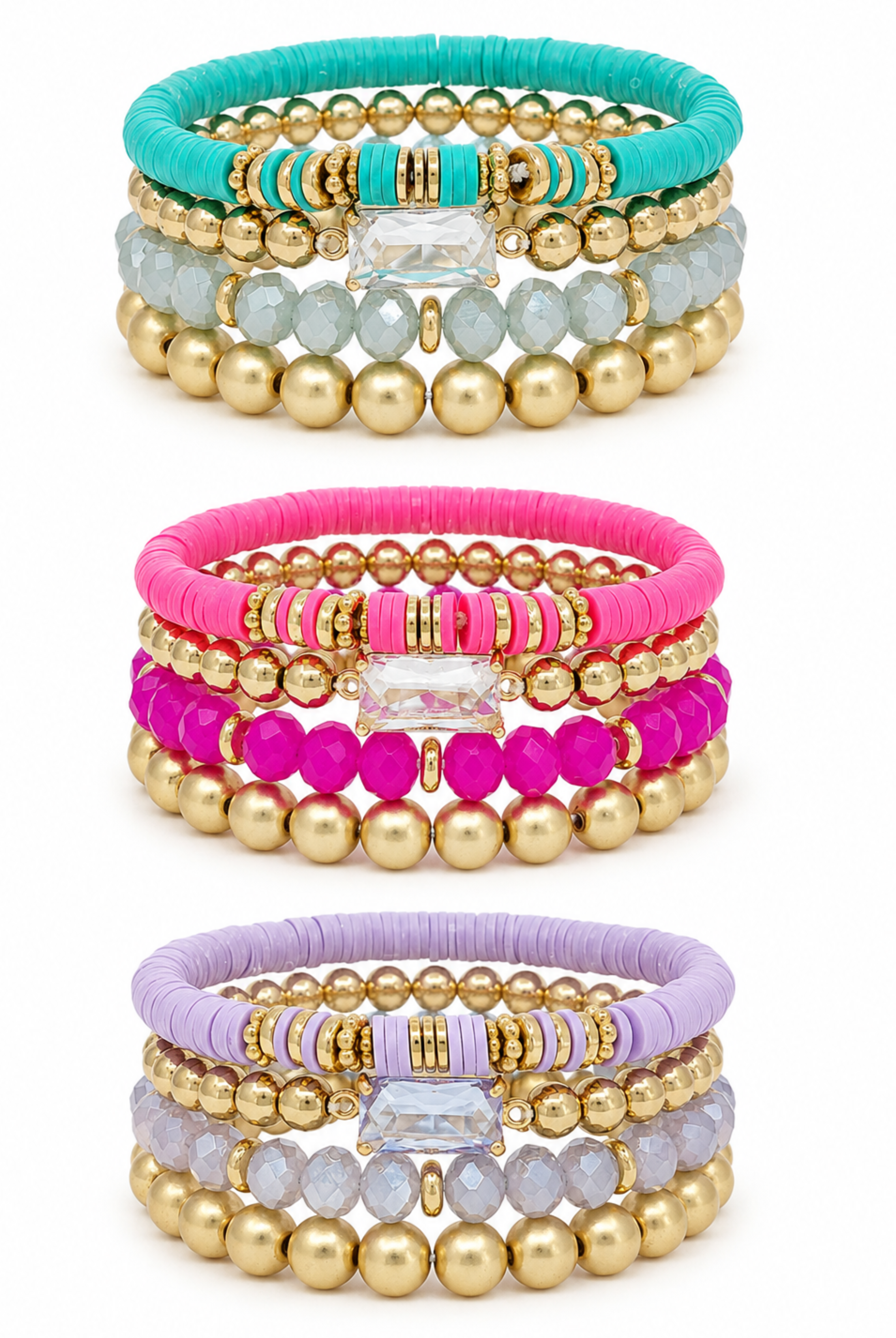 Love You Too Much Stacked Bracelet-Bracelet-privityboutique-Privity Boutique, Women’s Fashion Boutique in Mesa, Arizona
