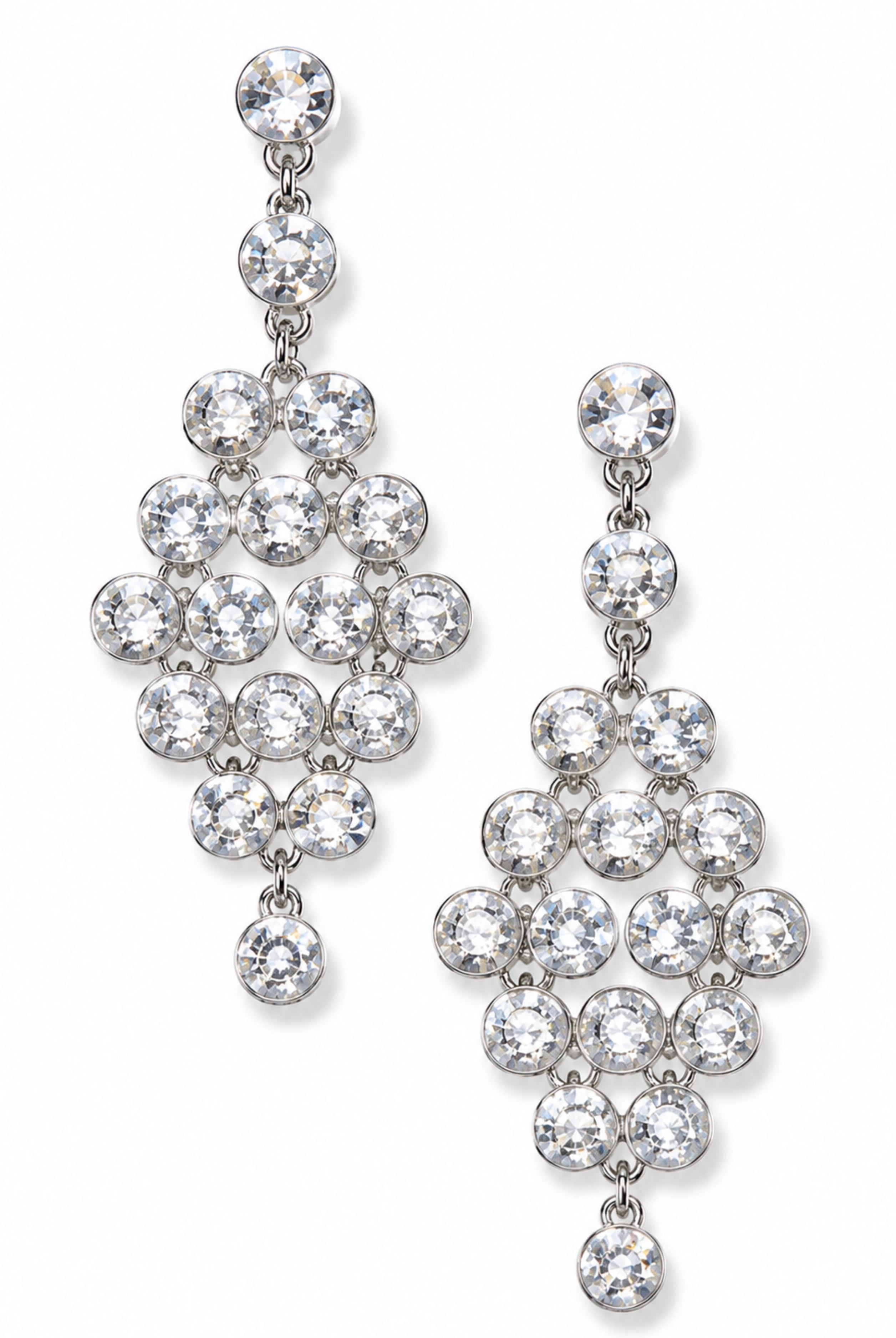 Be The Queen Rhinestone Drop Earrings-Earrings-privityboutique-Privity Boutique, Women’s Fashion Boutique in Mesa, Arizona