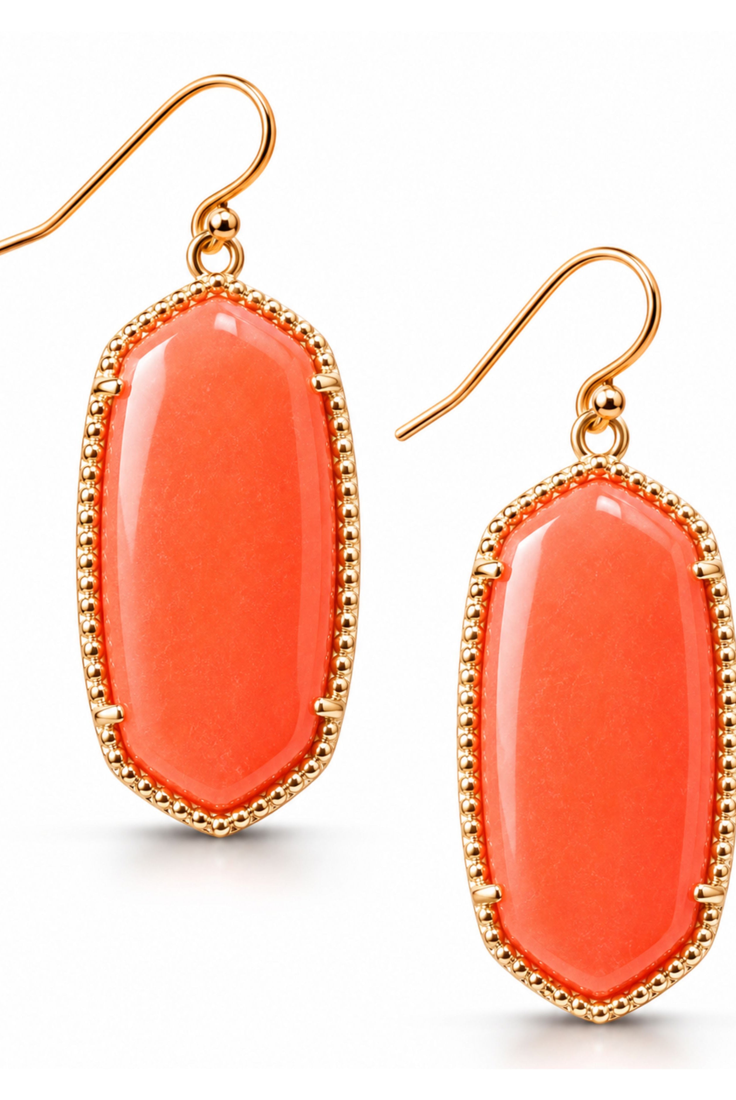 Coral Drop Earrings-Earrings-privityboutique-Privity Boutique, Women’s Fashion Boutique in Mesa, Arizona