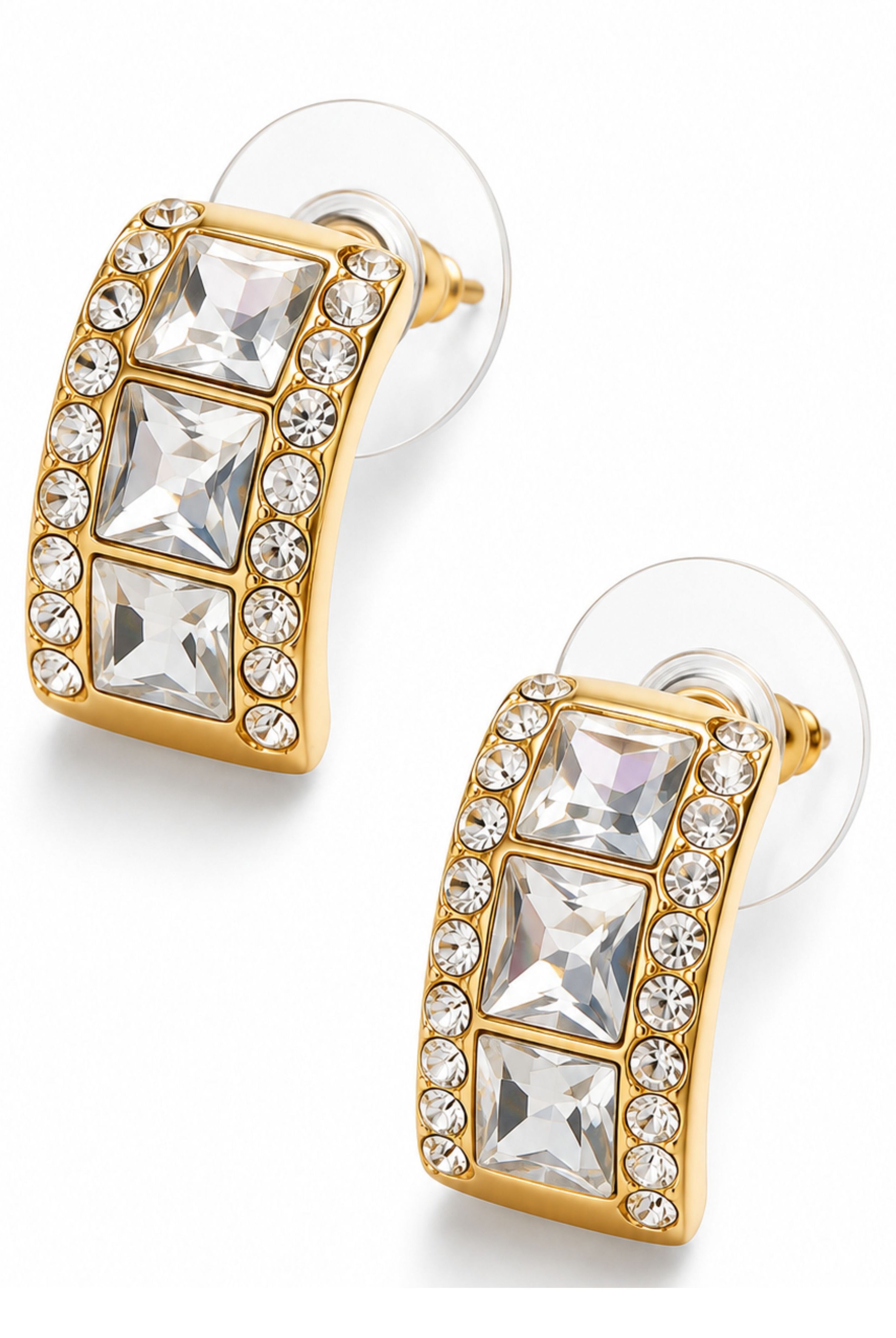 Rhinestone Earrings-earrings-privityboutique.com-Privity Boutique, Women’s Fashion Boutique in Mesa, Arizona