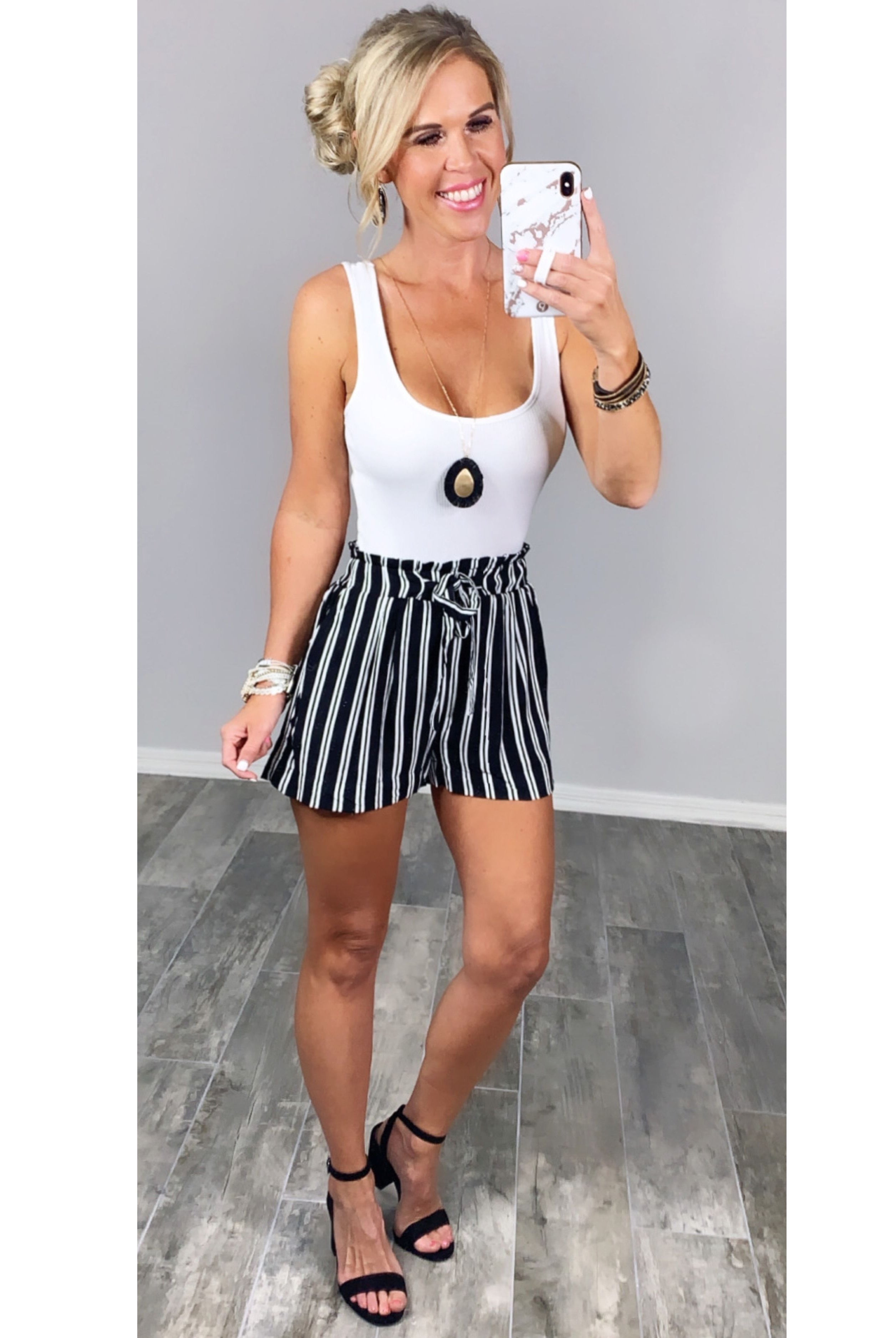 Look Into It Shorts - Black-Shorts-privityboutique.com-Privity Boutique, Women’s Fashion Boutique in Mesa, Arizona