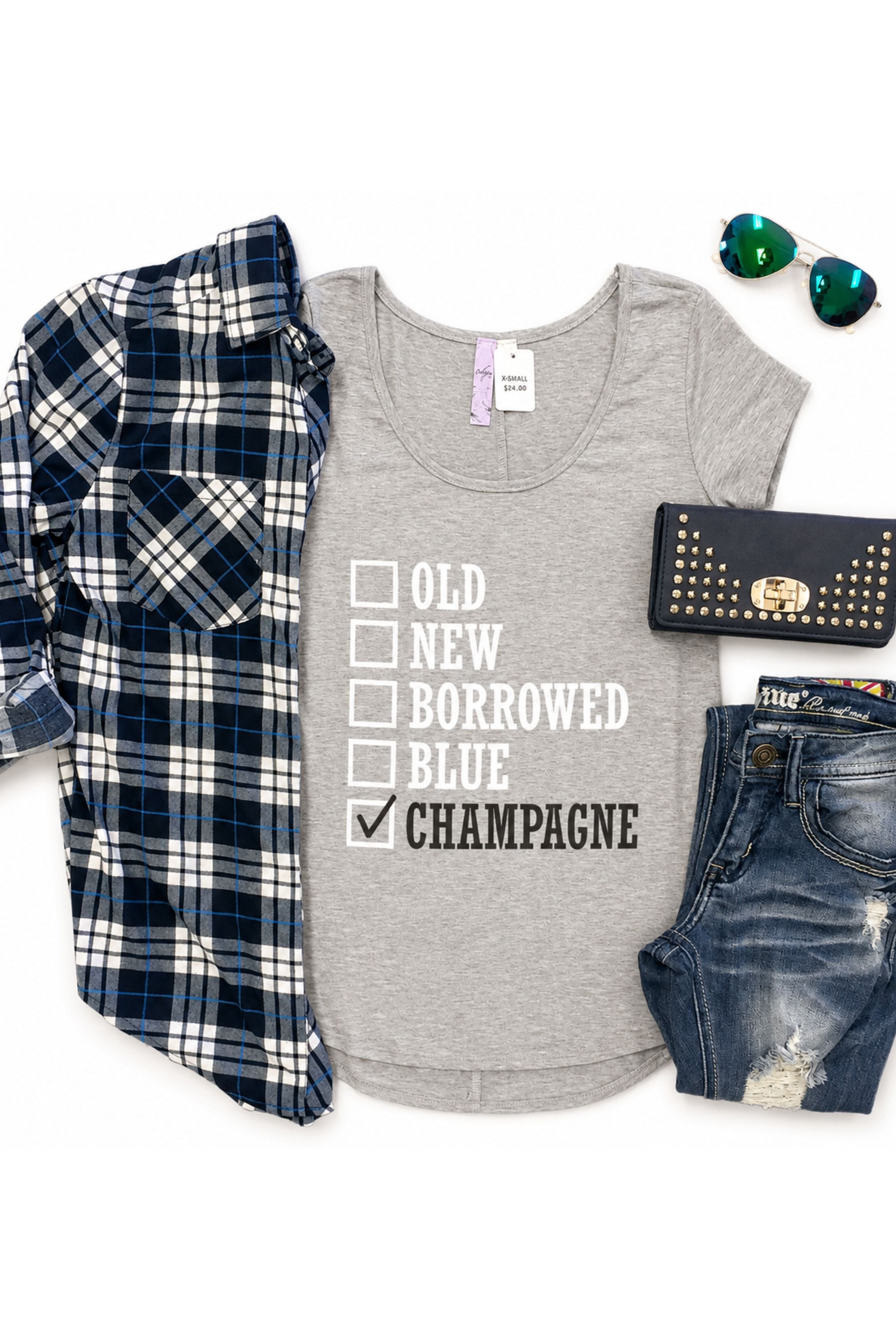 Old New Borrowed Blue-Top-privityboutique.com-Privity Boutique, Women’s Fashion Boutique in Mesa, Arizona