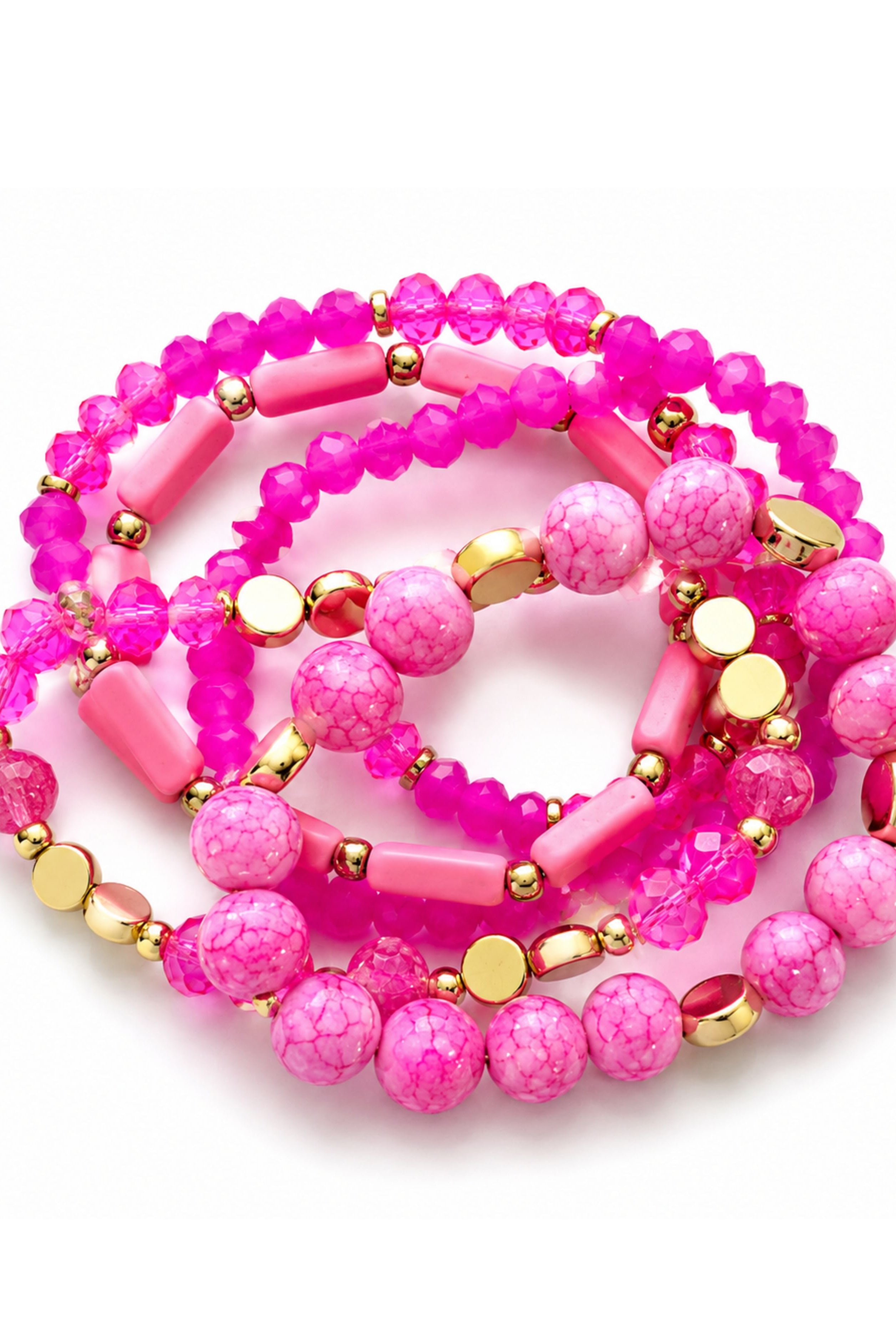 In Stages Bracelet - Pink-bracelet-privityboutique.com-Privity Boutique, Women’s Fashion Boutique in Mesa, Arizona