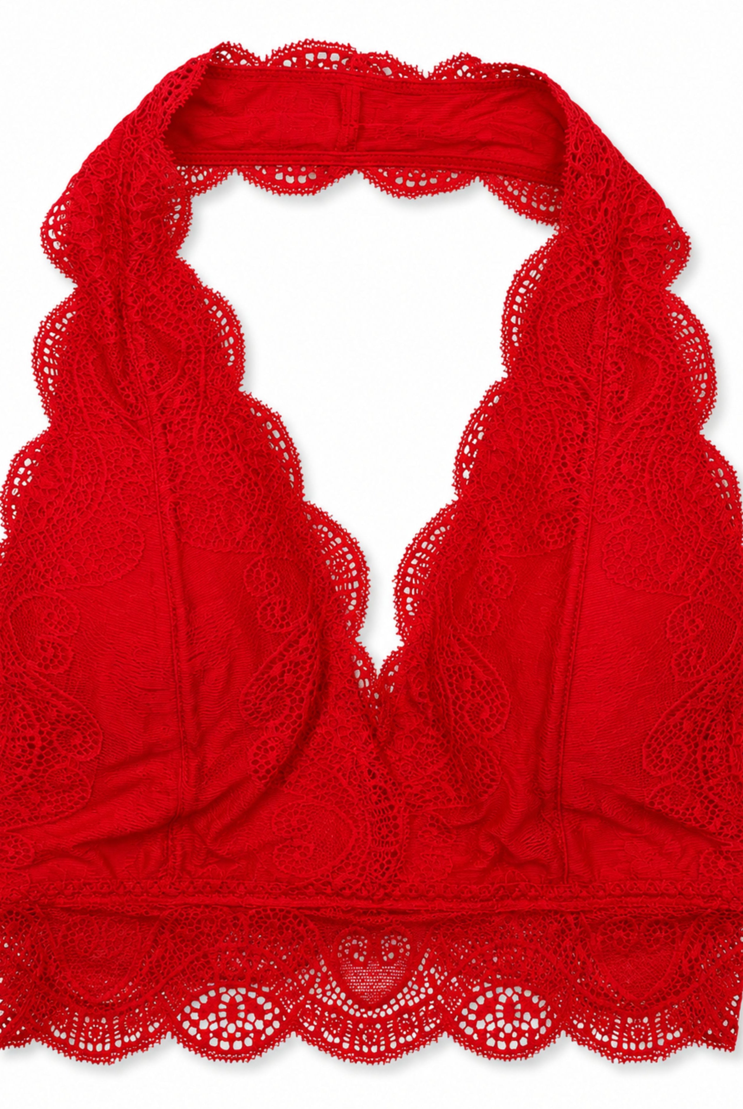 Bare it All Padded Lace Halter Bralette-Padded Bralette-privityboutique.com-Privity Boutique, Women’s Fashion Boutique in Mesa, Arizona