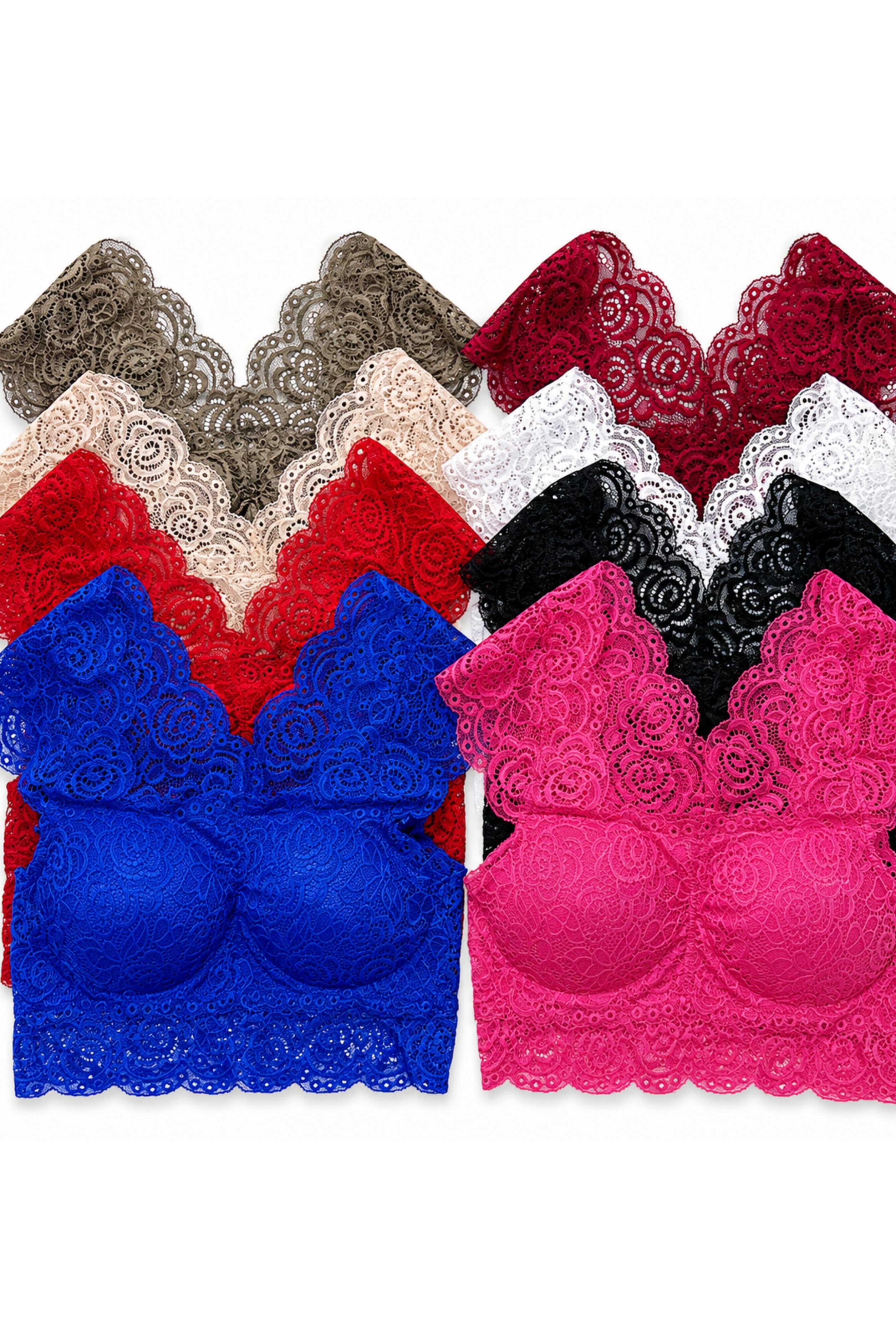 Delicate Lace Bralette - Multiple Colors-Padded Bralette-privityboutique-Privity Boutique, Women’s Fashion Boutique in Mesa, Arizona