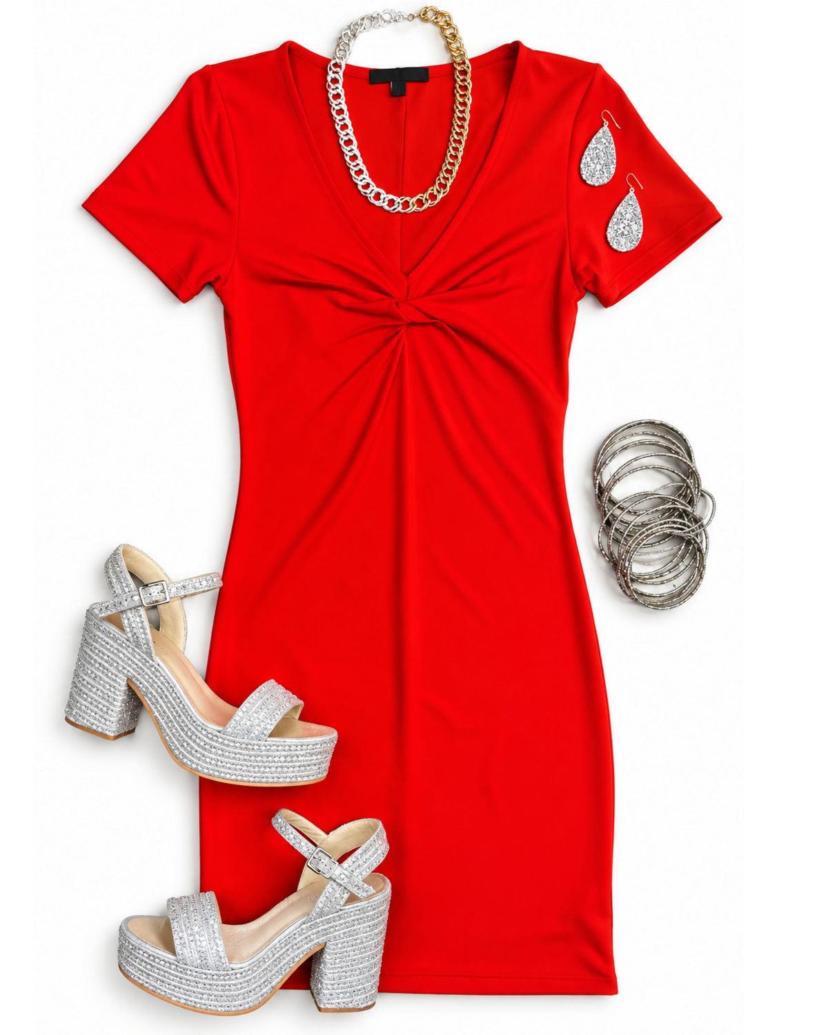 Hidden Romance Dress - Red-Dress-privityboutique.com-Privity Boutique, Women’s Fashion Boutique in Mesa, Arizona