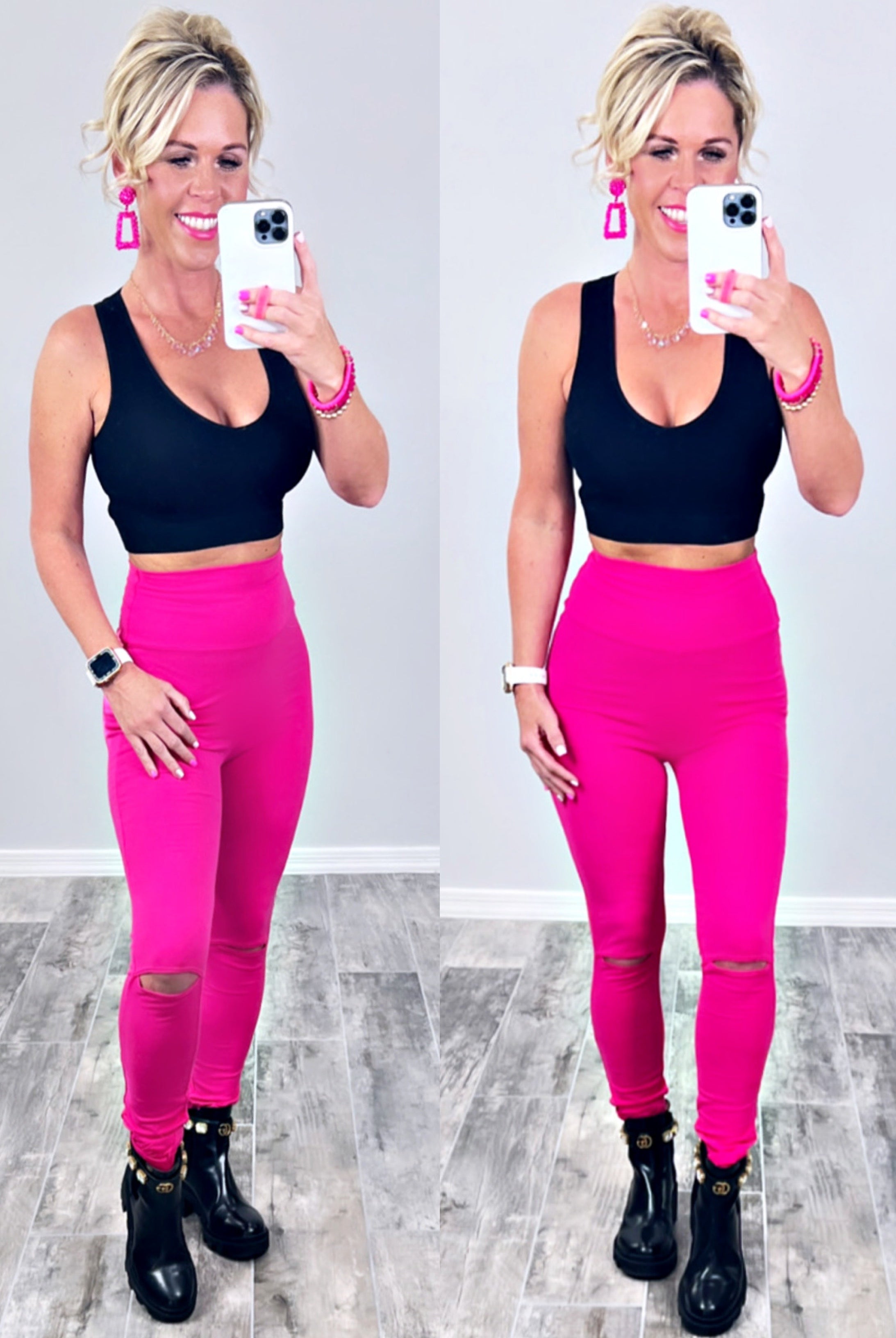 Very V Ribbed Cropped Top - Black-bralette-privityboutique-Privity Boutique, Women’s Fashion Boutique in Mesa, Arizona