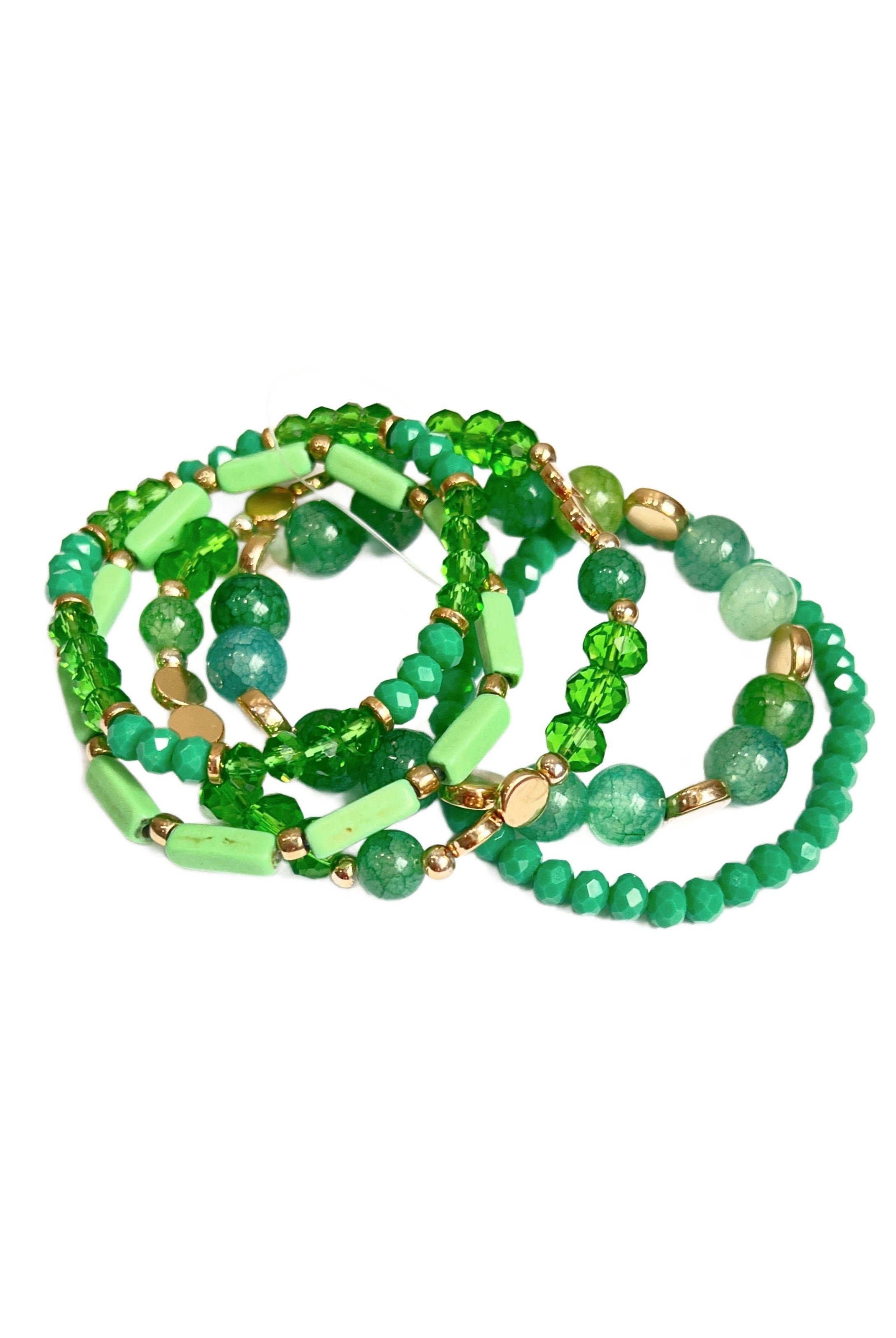 In Stages Bracelet - Green-bracelet-privityboutique.com-Privity Boutique, Women’s Fashion Boutique in Mesa, Arizona