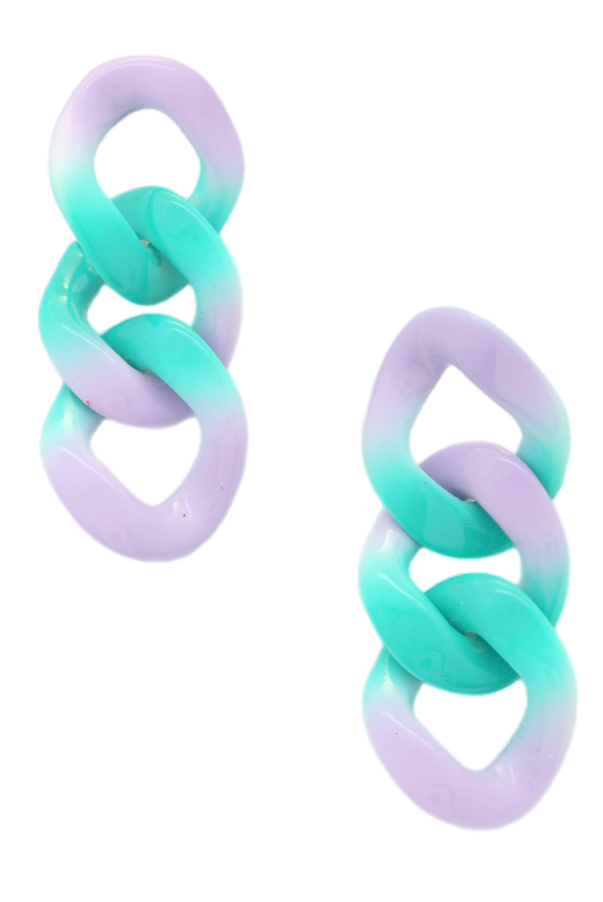 Ombre Chain Earrings-privityboutique-Privity Boutique, Women’s Fashion Boutique in Mesa, Arizona