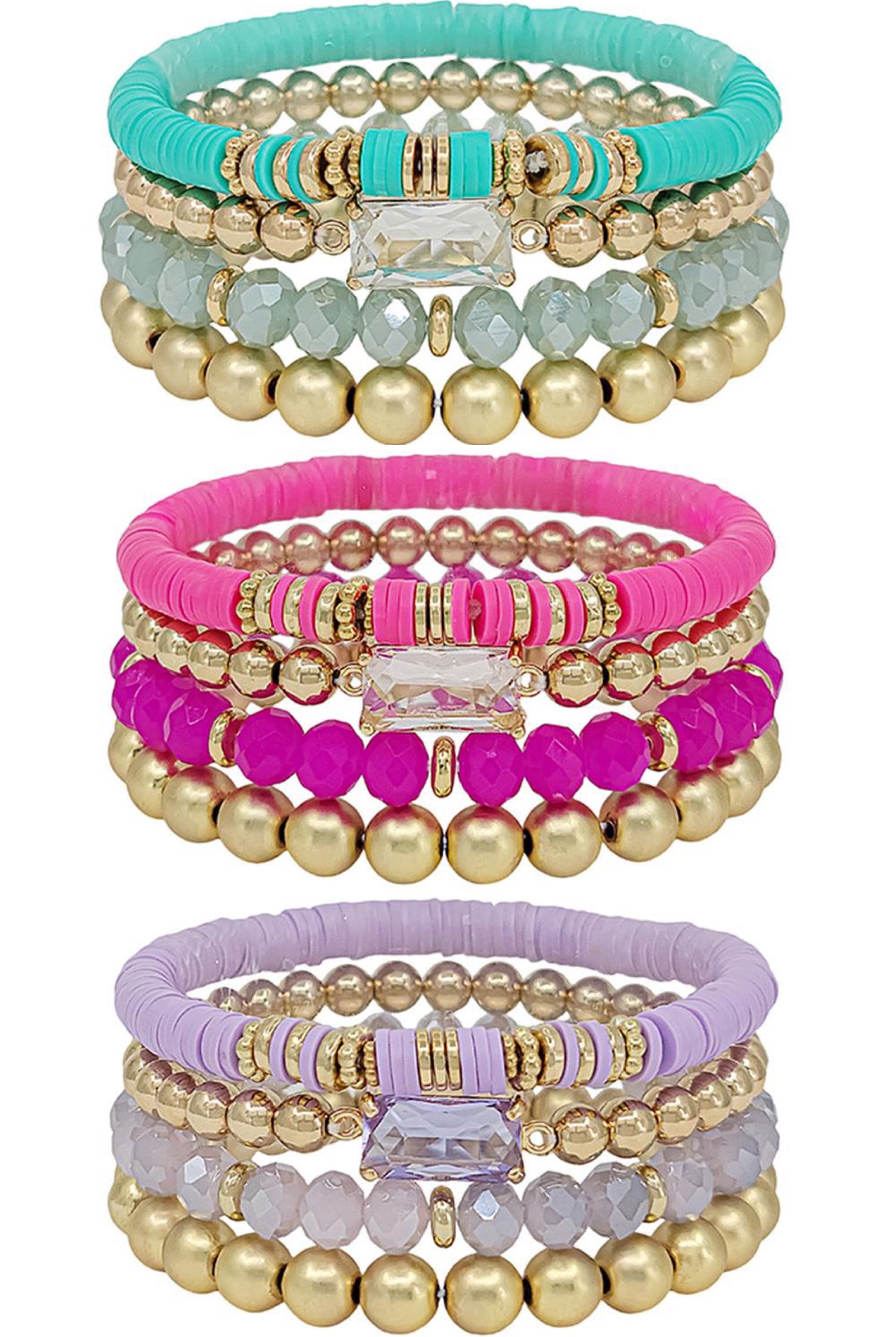 Love You Too Much Stacked Bracelet-Bracelets-privityboutique-Privity Boutique, Women’s Fashion Boutique in Mesa, Arizona