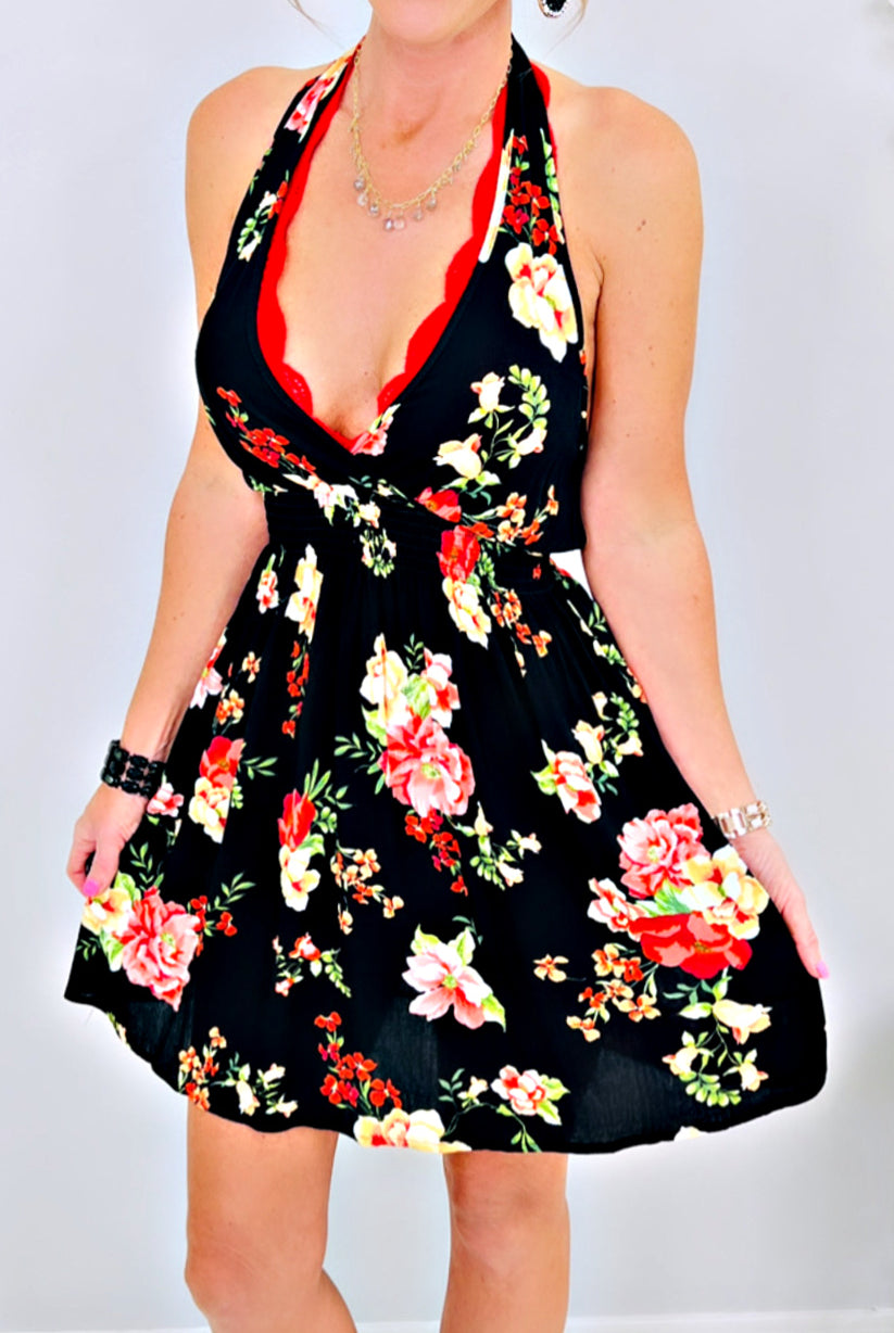 Who You Know Halter Dress-Dress-privityboutique.com-Privity Boutique, Women’s Fashion Boutique in Mesa, Arizona