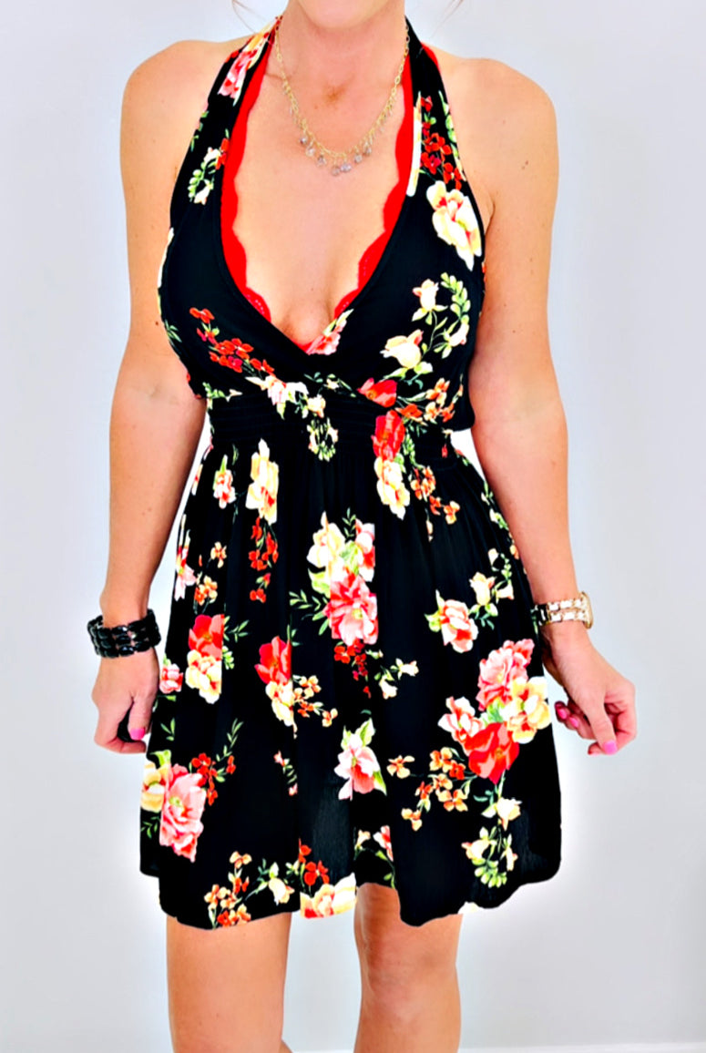 Who You Know Halter Dress-Dress-privityboutique.com-Privity Boutique, Women’s Fashion Boutique in Mesa, Arizona