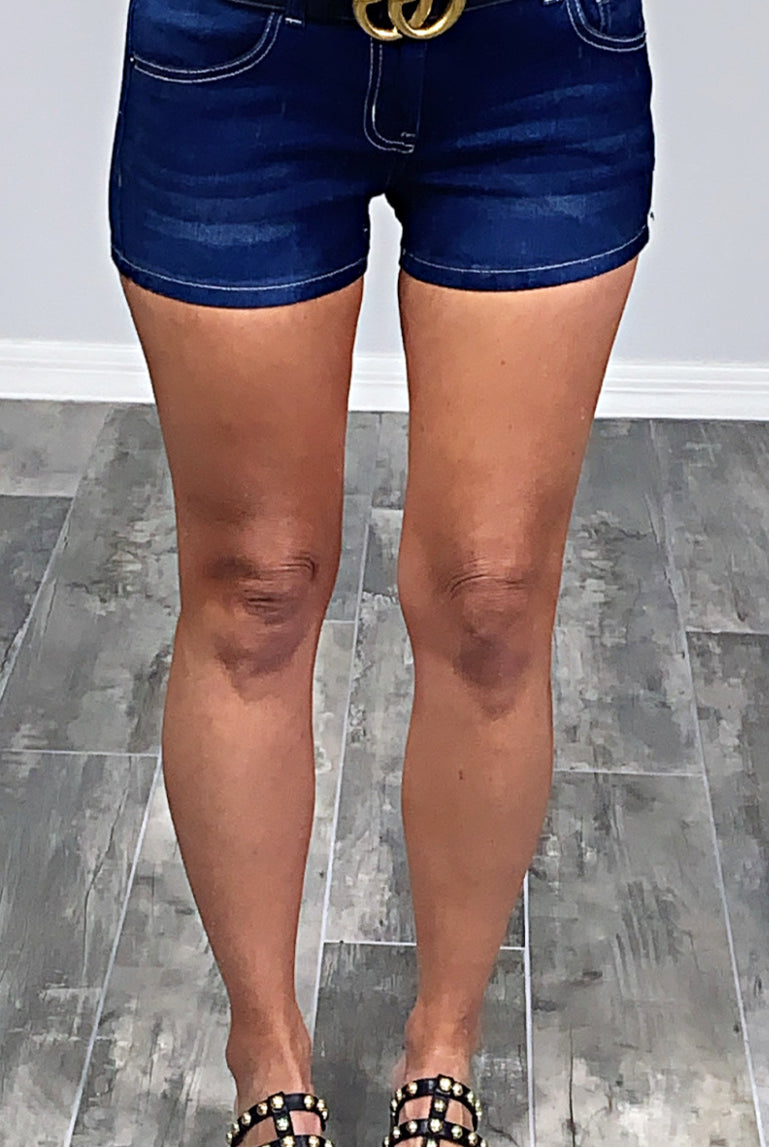 Play On Dark Wash Shorts-shorts-privityboutique-Privity Boutique, Women’s Fashion Boutique in Mesa, Arizona