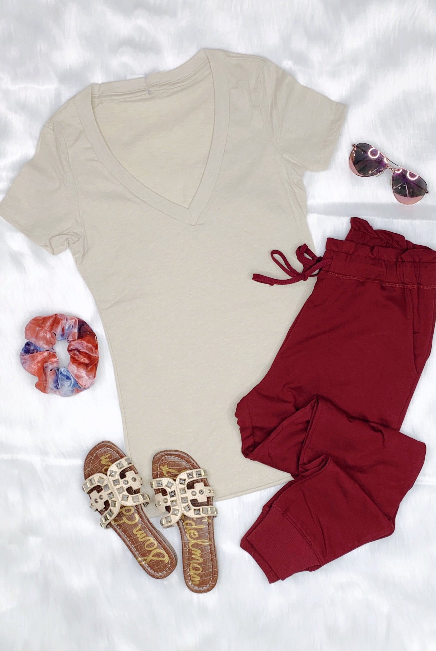 Perfect Pocket Joggers - Burgundy-joggers-privityboutique.com-Privity Boutique, Women’s Fashion Boutique in Mesa, Arizona