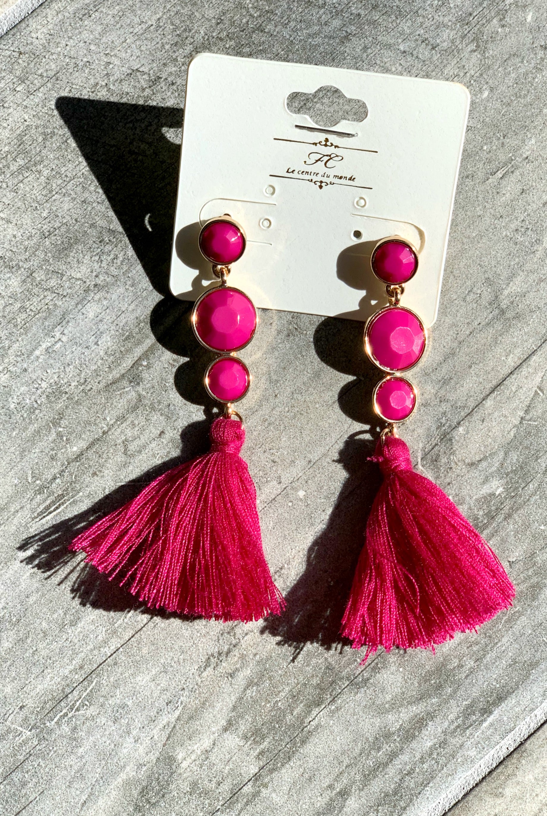 Love You Out Loud Tassel Earrings - Multiple Colors-earrings-privityboutique.com-Privity Boutique, Women’s Fashion Boutique in Mesa, Arizona