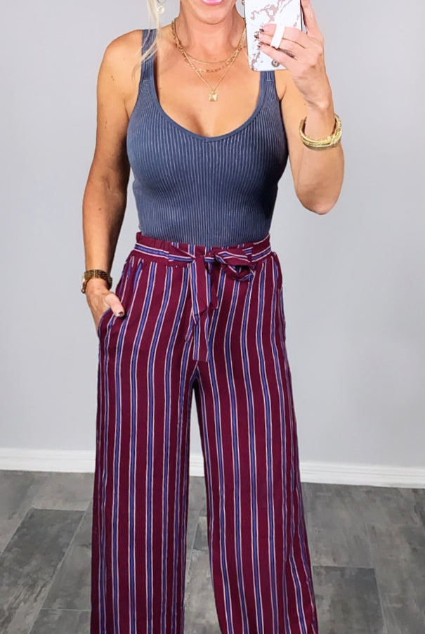 Epiphany Moment Pants - Burgundy-palazzo-privityboutique.com-Privity Boutique, Women’s Fashion Boutique in Mesa, Arizona