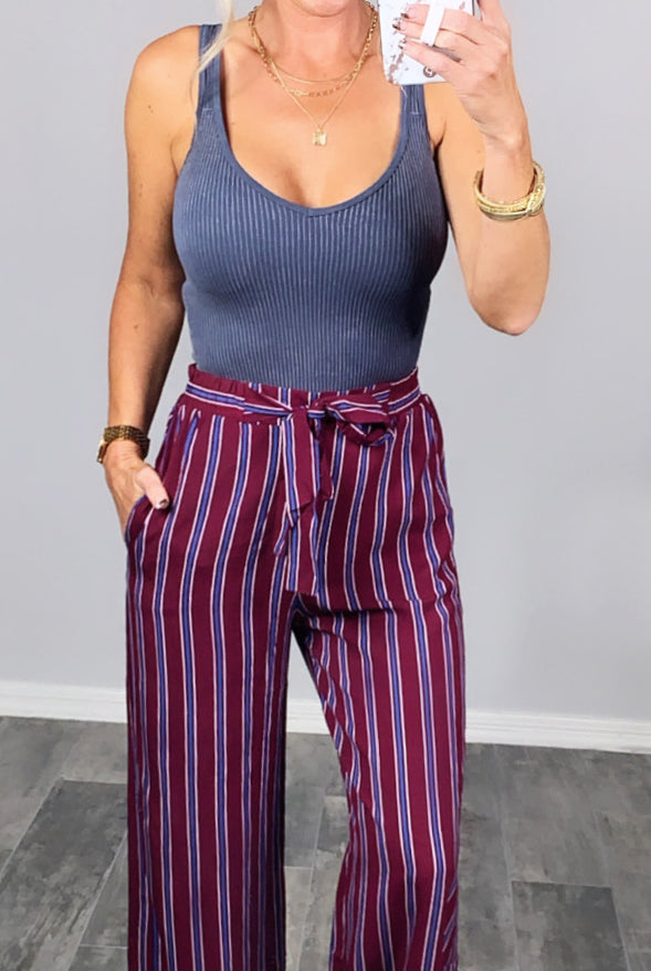 Epiphany Moment Pants - Burgundy-palazzo-privityboutique.com-Privity Boutique, Women’s Fashion Boutique in Mesa, Arizona