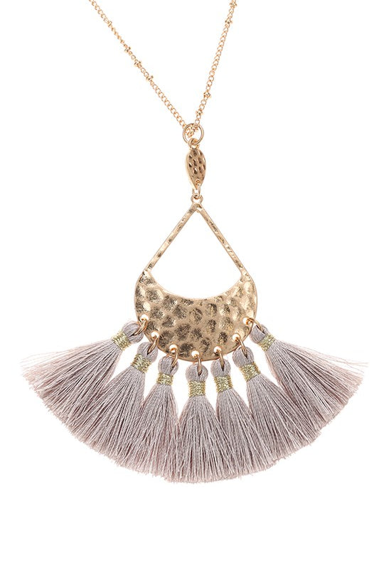 Make it Rain Tassel Necklace-privityboutique-Privity Boutique, Women’s Fashion Boutique in Mesa, Arizona
