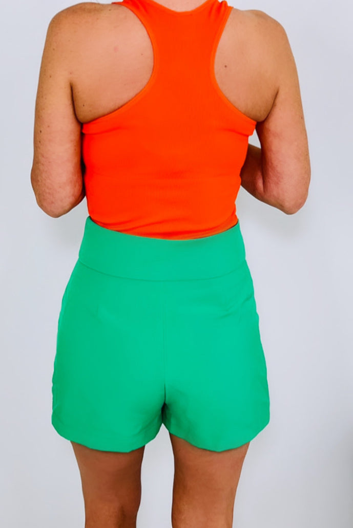 Everyday Basic Ribbed Racerback Tank - Orange-racerback tank top-privityboutique-Privity Boutique, Women’s Fashion Boutique in Mesa, Arizona