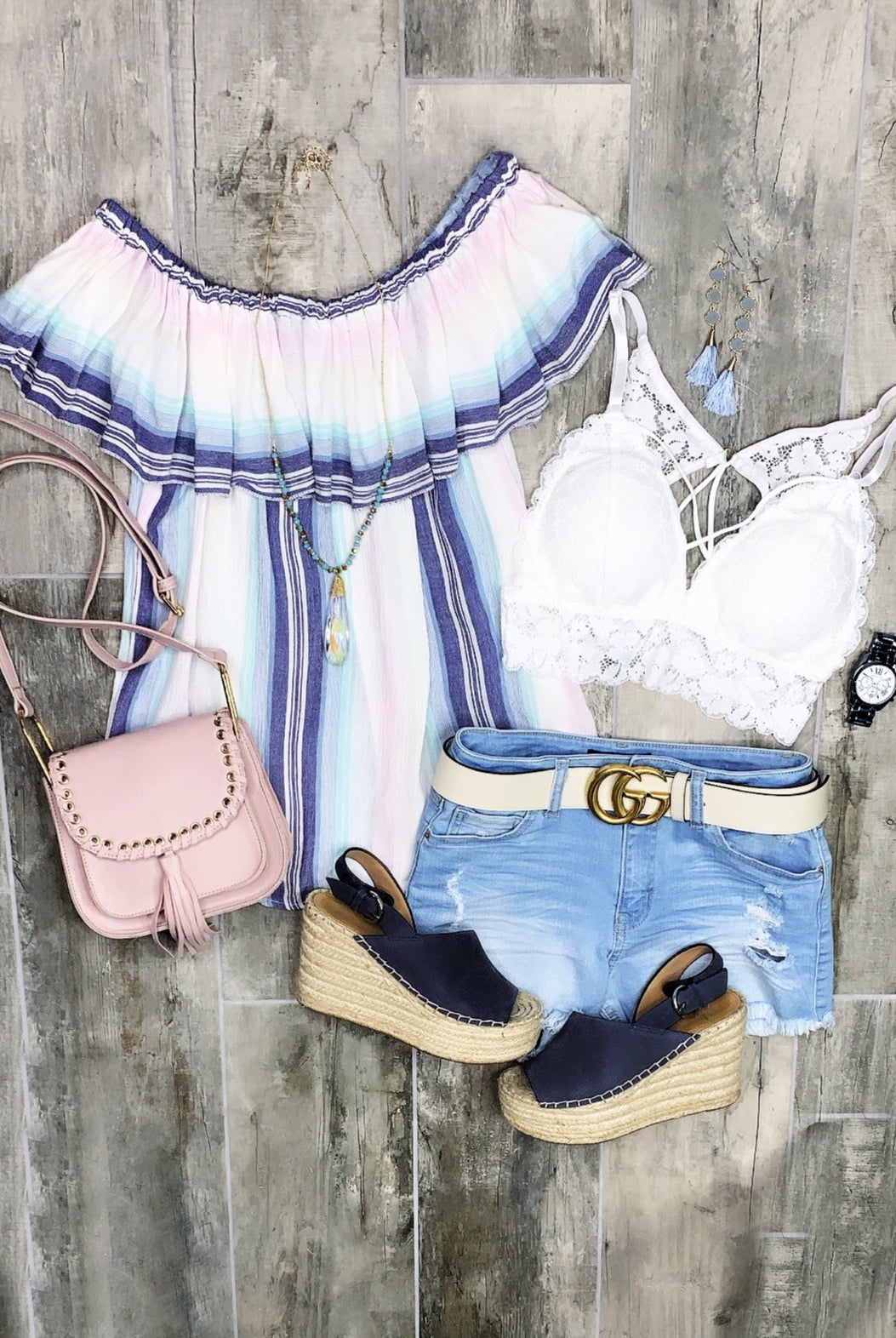 Southern Memories Striped Top-Top-privityboutique-Privity Boutique, Women’s Fashion Boutique in Mesa, Arizona