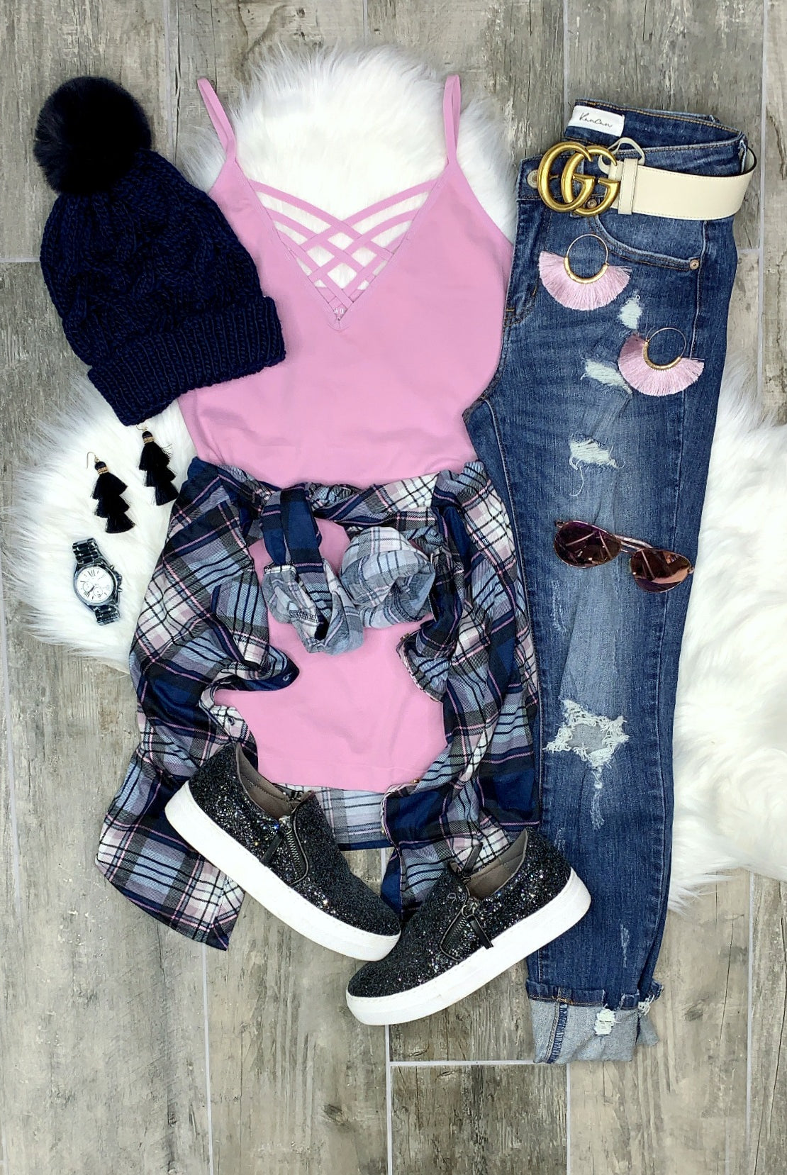 Long Caged Cami - Lilac-cami-privityboutique-Privity Boutique, Women’s Fashion Boutique in Mesa, Arizona