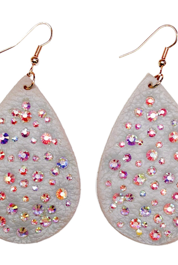 Leather Drop Earrings - Multiple Colors-privityboutique-Privity Boutique, Women’s Fashion Boutique in Mesa, Arizona