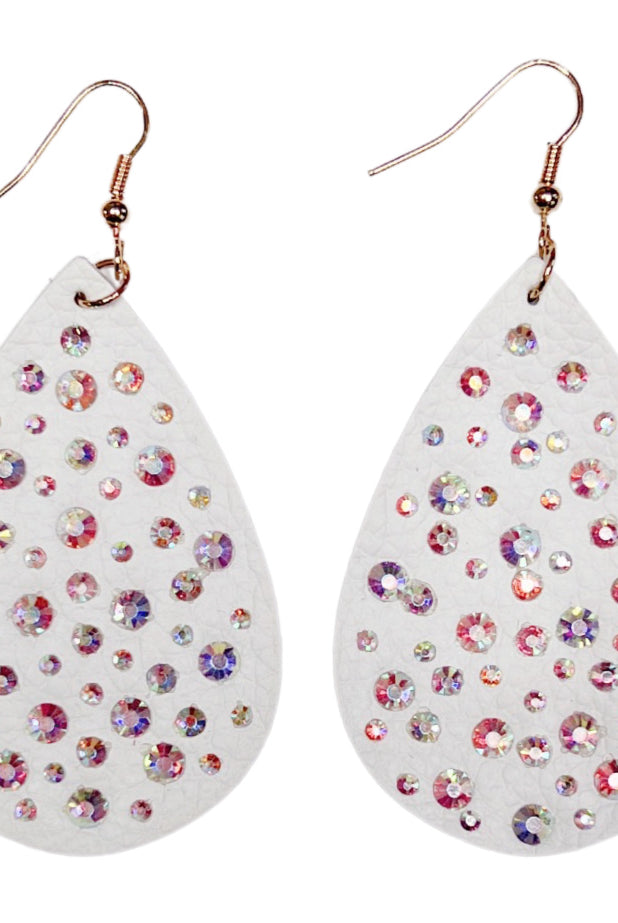 Leather Drop Earrings - Multiple Colors-privityboutique-Privity Boutique, Women’s Fashion Boutique in Mesa, Arizona